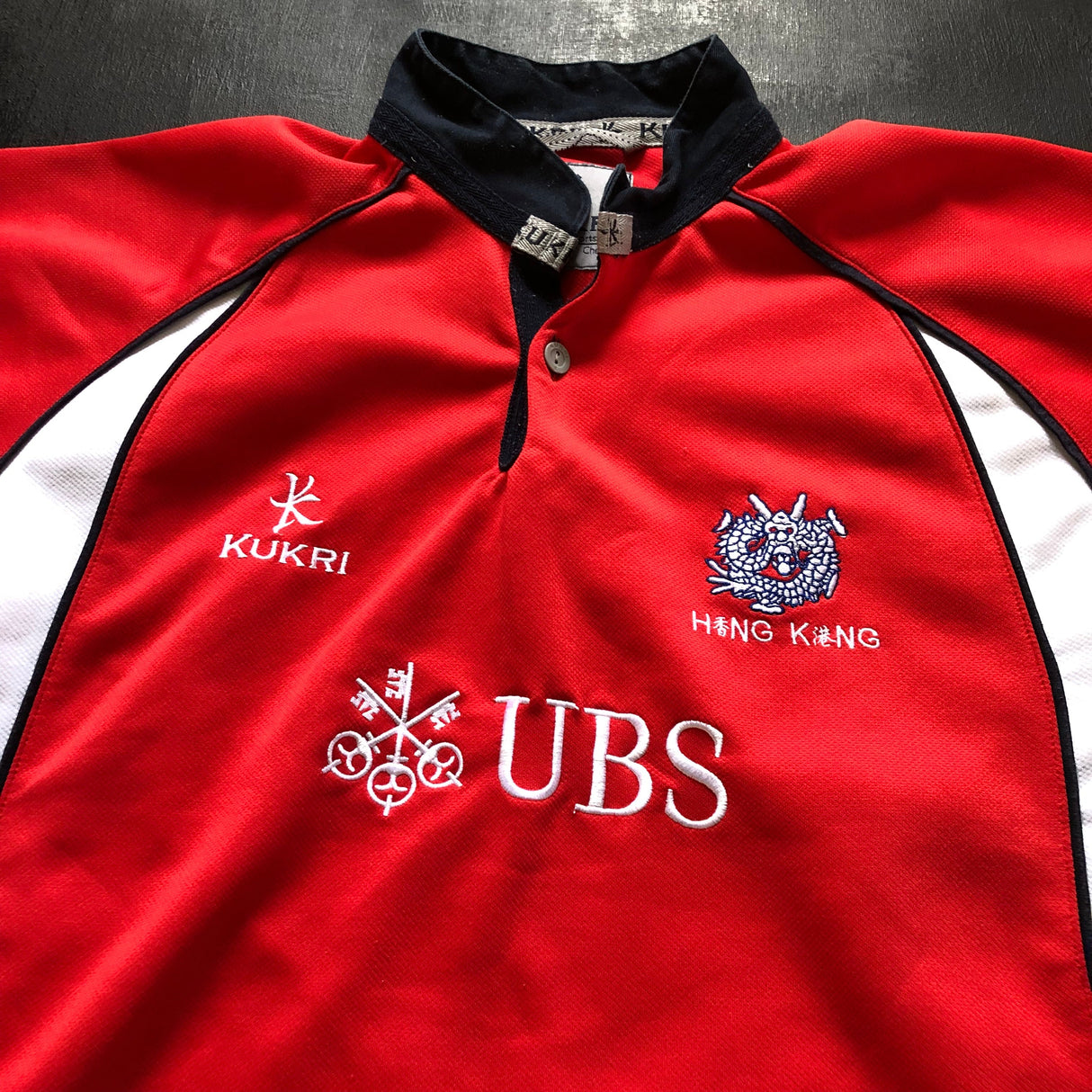 Hong Kong National Rugby Team Jersey 2006/08 Away Small Underdog Rugby - The Tier 2 Rugby Shop
