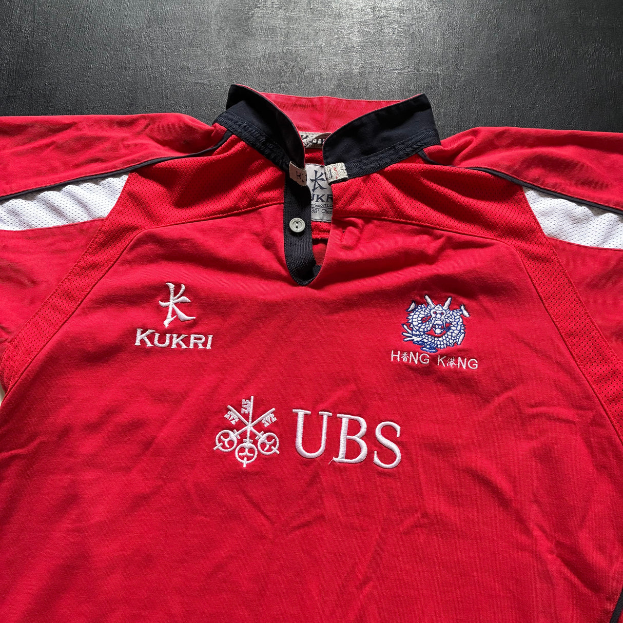 Hong Kong National Rugby Team Jersey 2008/2010 Away Small Underdog Rugby - The Tier 2 Rugby Shop