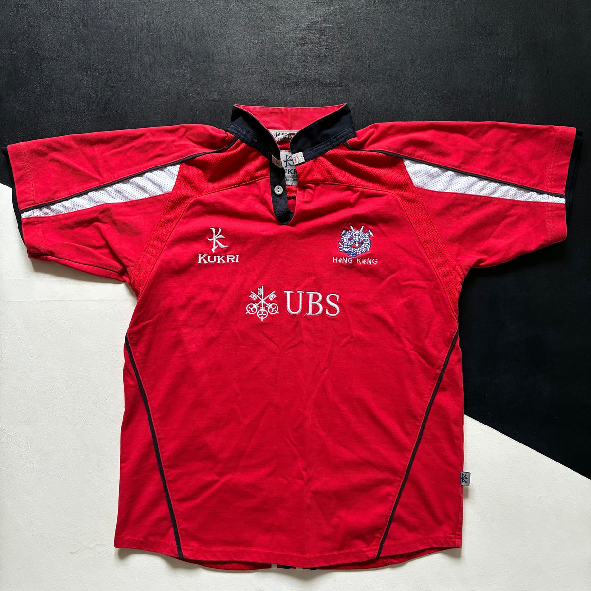 Hong Kong National Rugby Team Jersey 2008/2010 Away Small Underdog Rugby - The Tier 2 Rugby Shop