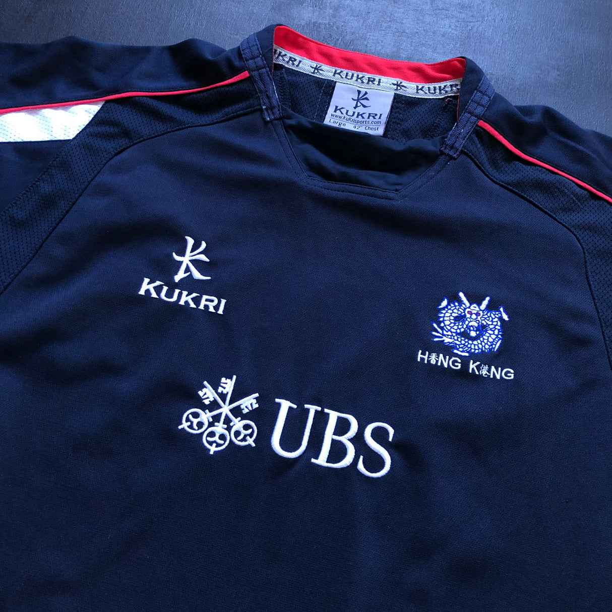 Hong Kong National Rugby Team Jersey 2010 Player Issue Large Underdog Rugby - The Tier 2 Rugby Shop