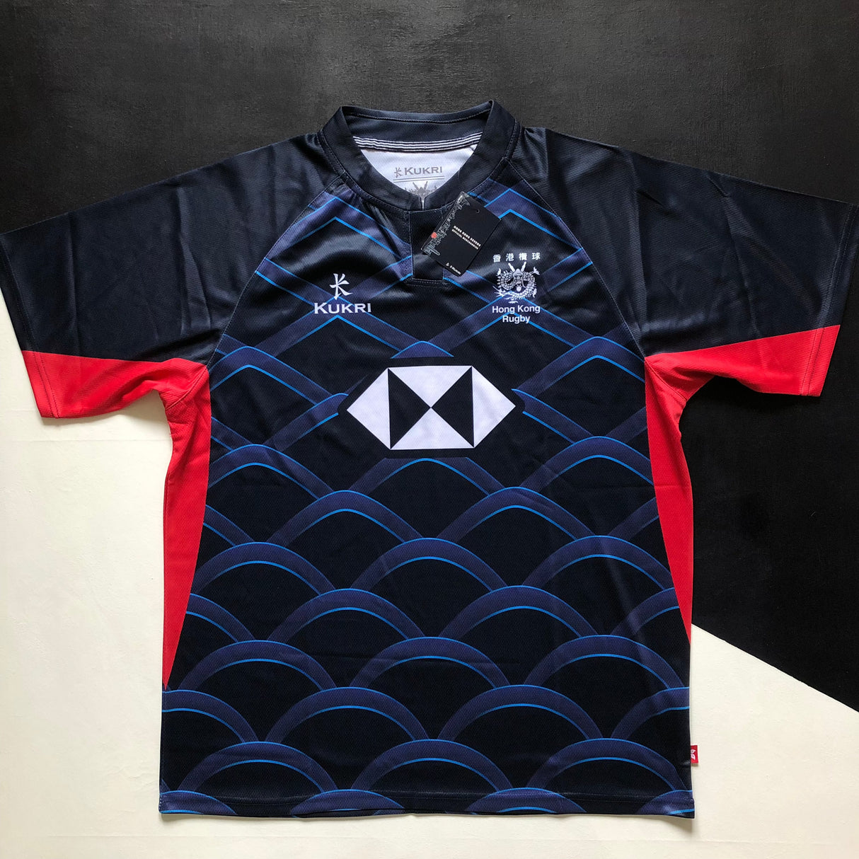 Hong Kong National Rugby Team Jersey 2018 Large BNWT Underdog Rugby - The Tier 2 Rugby Shop
