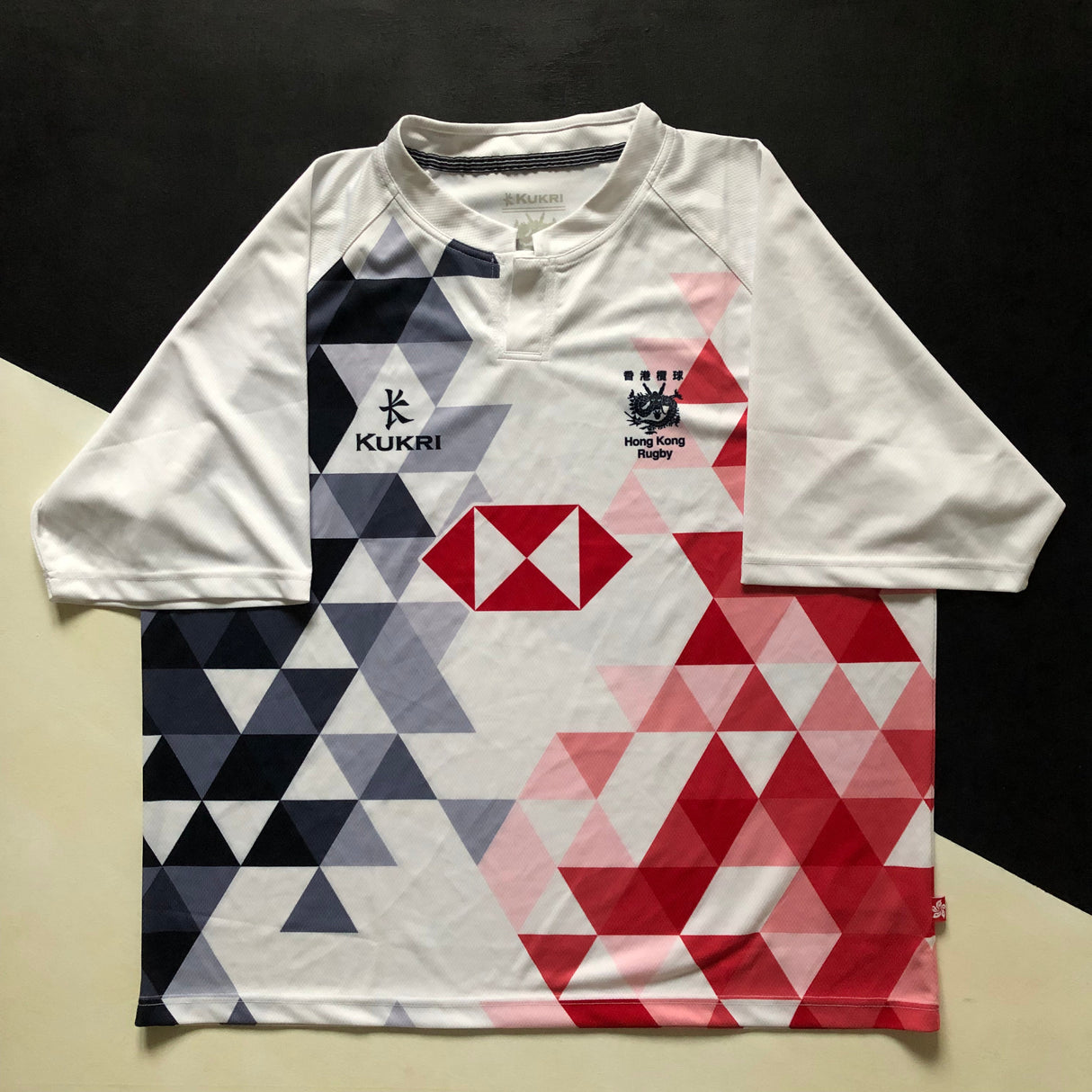 Hong Kong National Rugby Team Jersey 2022 Away 4XL Underdog Rugby - The Tier 2 Rugby Shop