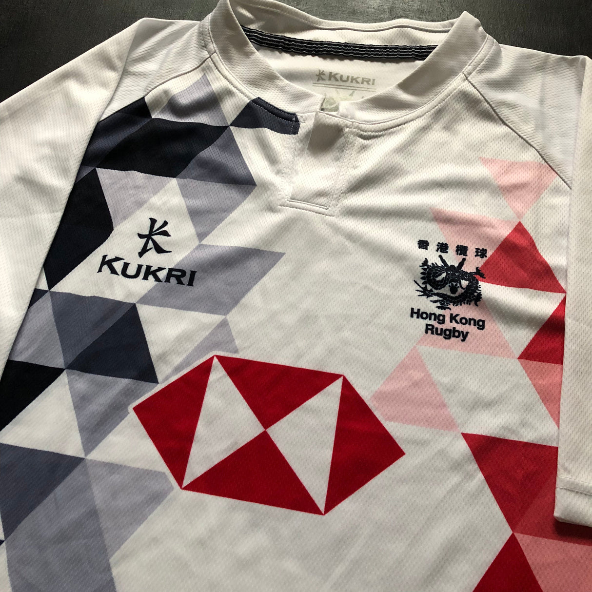 Hong Kong National Rugby Team Jersey 2022 Away 4XL Underdog Rugby - The Tier 2 Rugby Shop