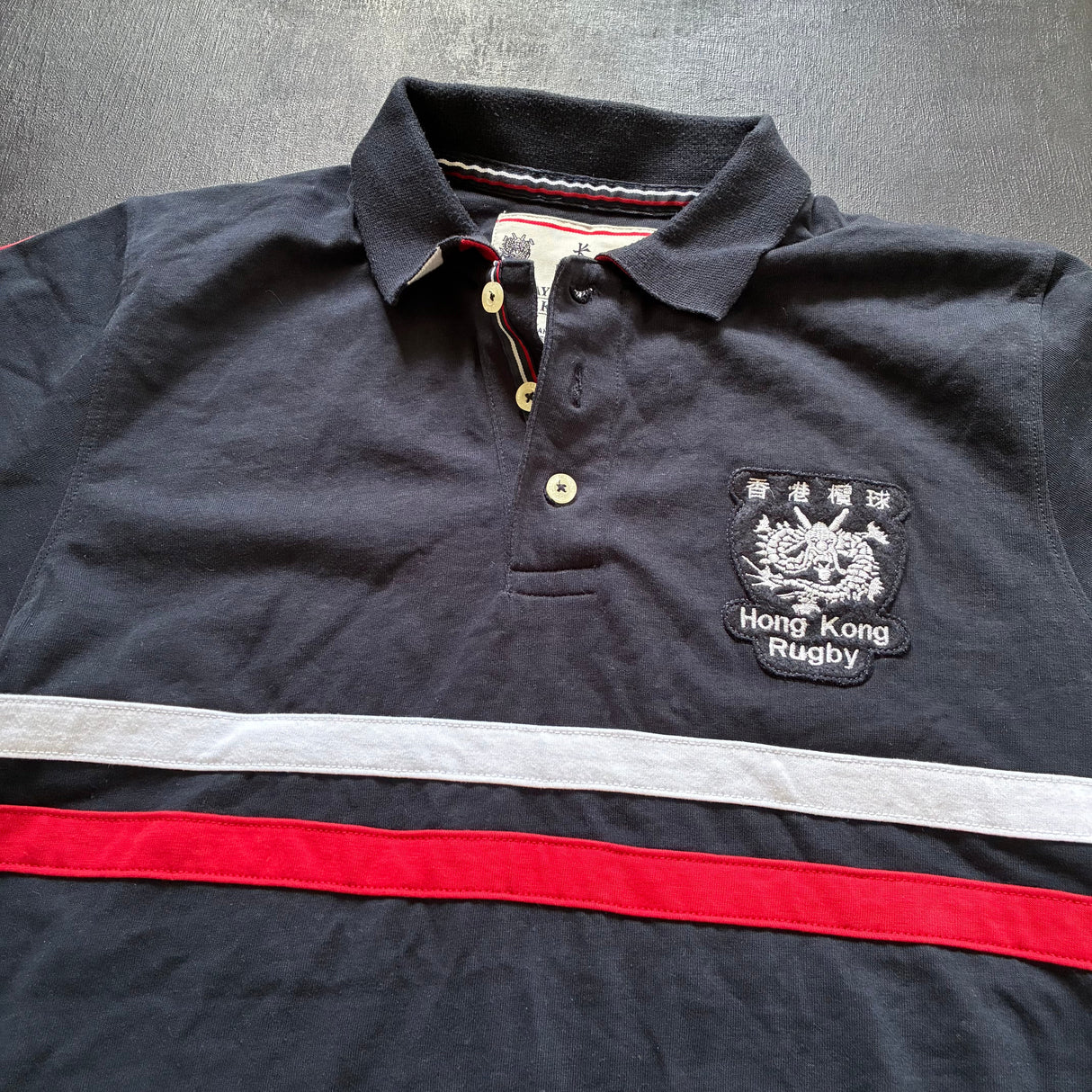 Hong Kong National Rugby Team Polo Medium Underdog Rugby - The Tier 2 Rugby Shop