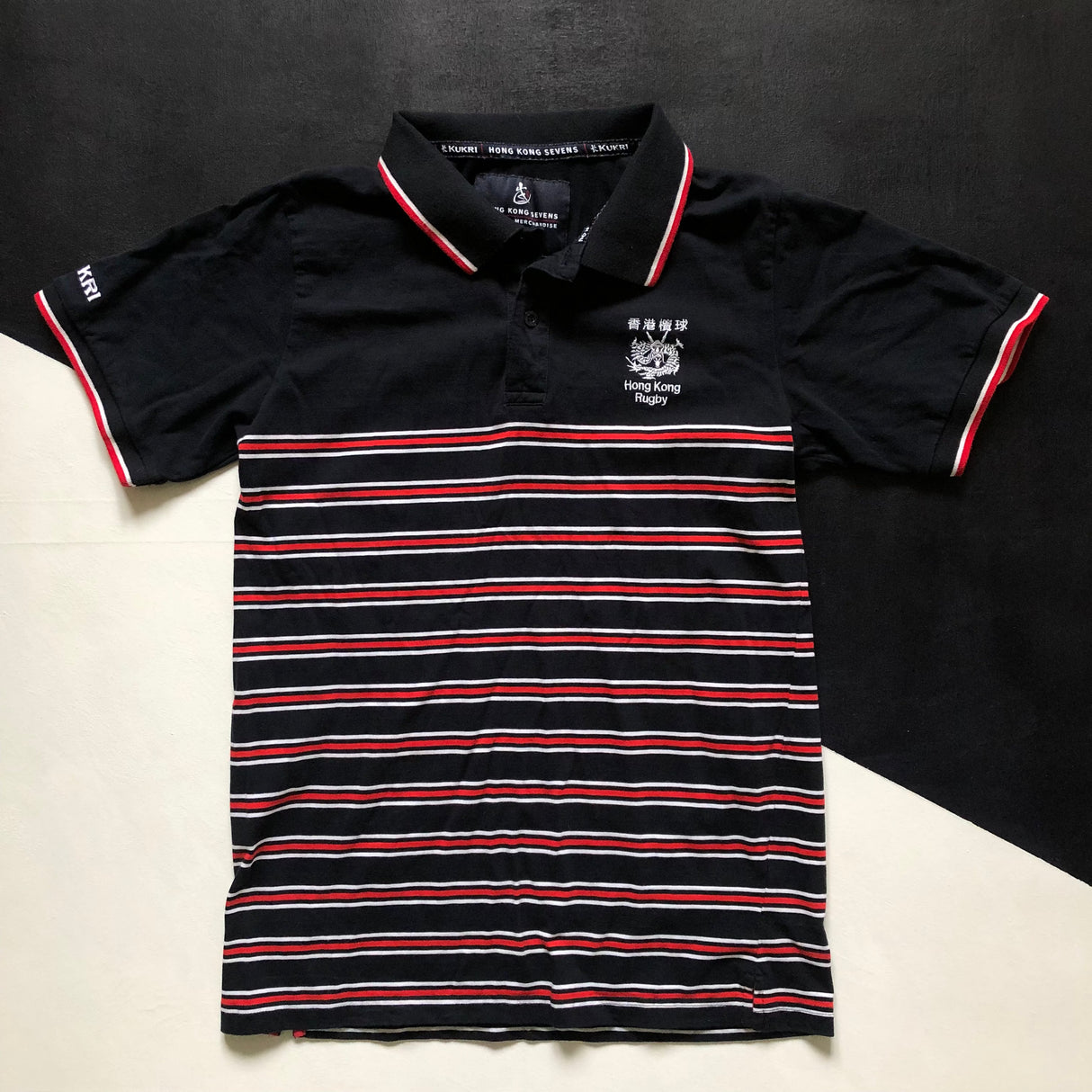 Hong Kong National Rugby Team Polo Medium Underdog Rugby - The Tier 2 Rugby Shop