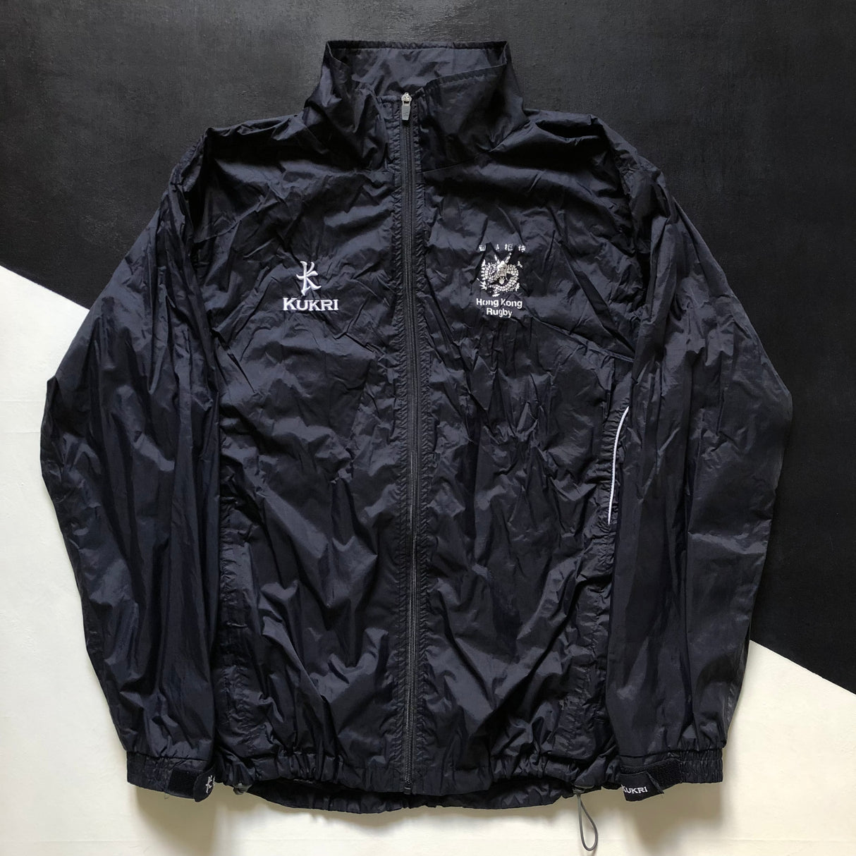 Hong Kong National Rugby Team Rain Jacket Large Underdog Rugby - The Tier 2 Rugby Shop