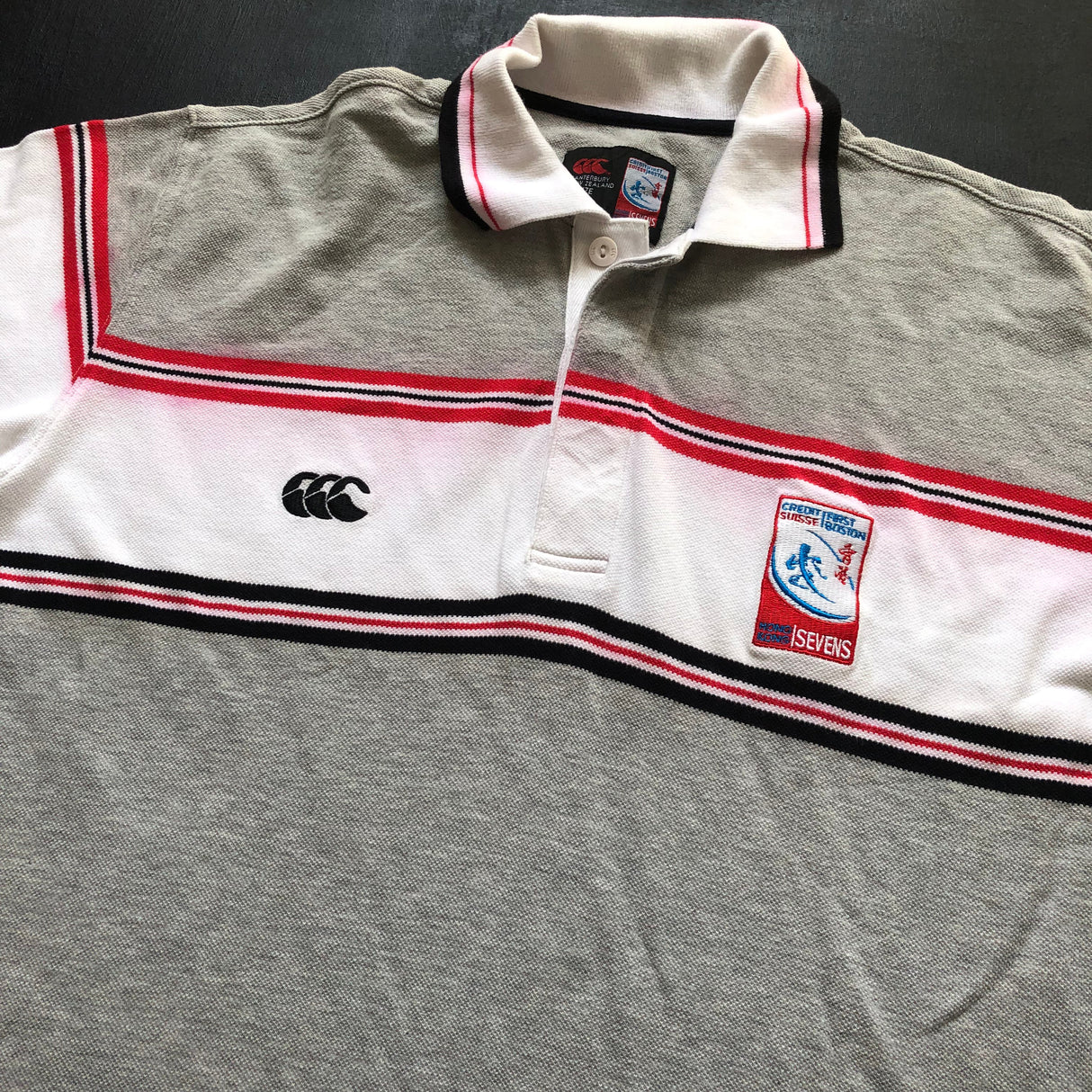 Hong Kong National Rugby Team Sevens Polo 1999 Small/Medium Underdog Rugby - The Tier 2 Rugby Shop