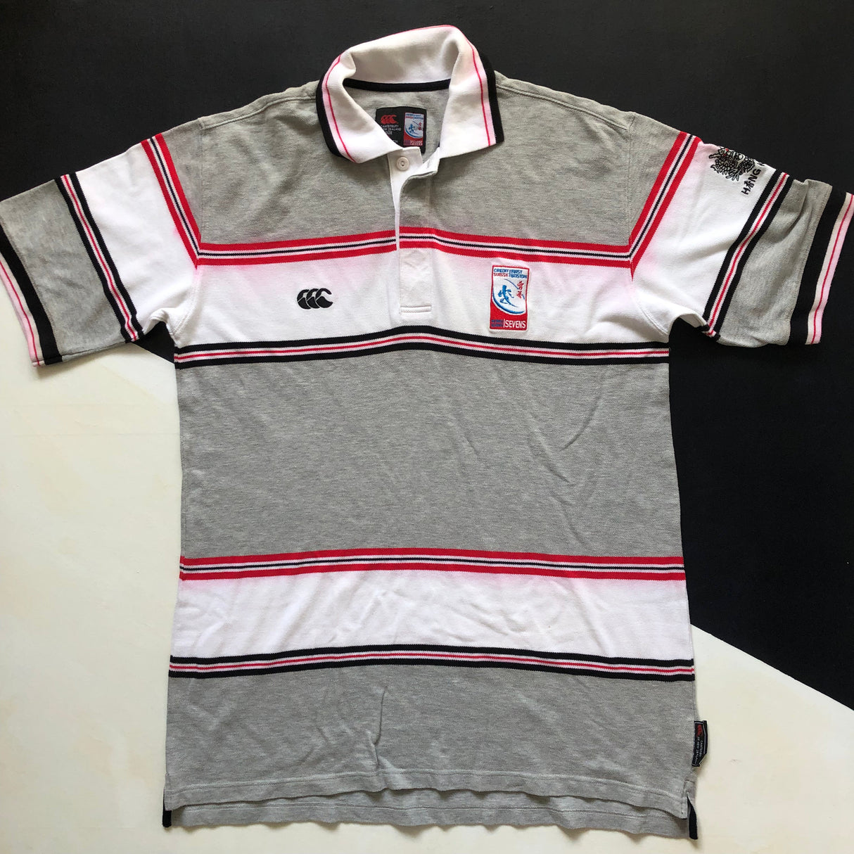 Hong Kong National Rugby Team Sevens Polo 1999 Small/Medium Underdog Rugby - The Tier 2 Rugby Shop