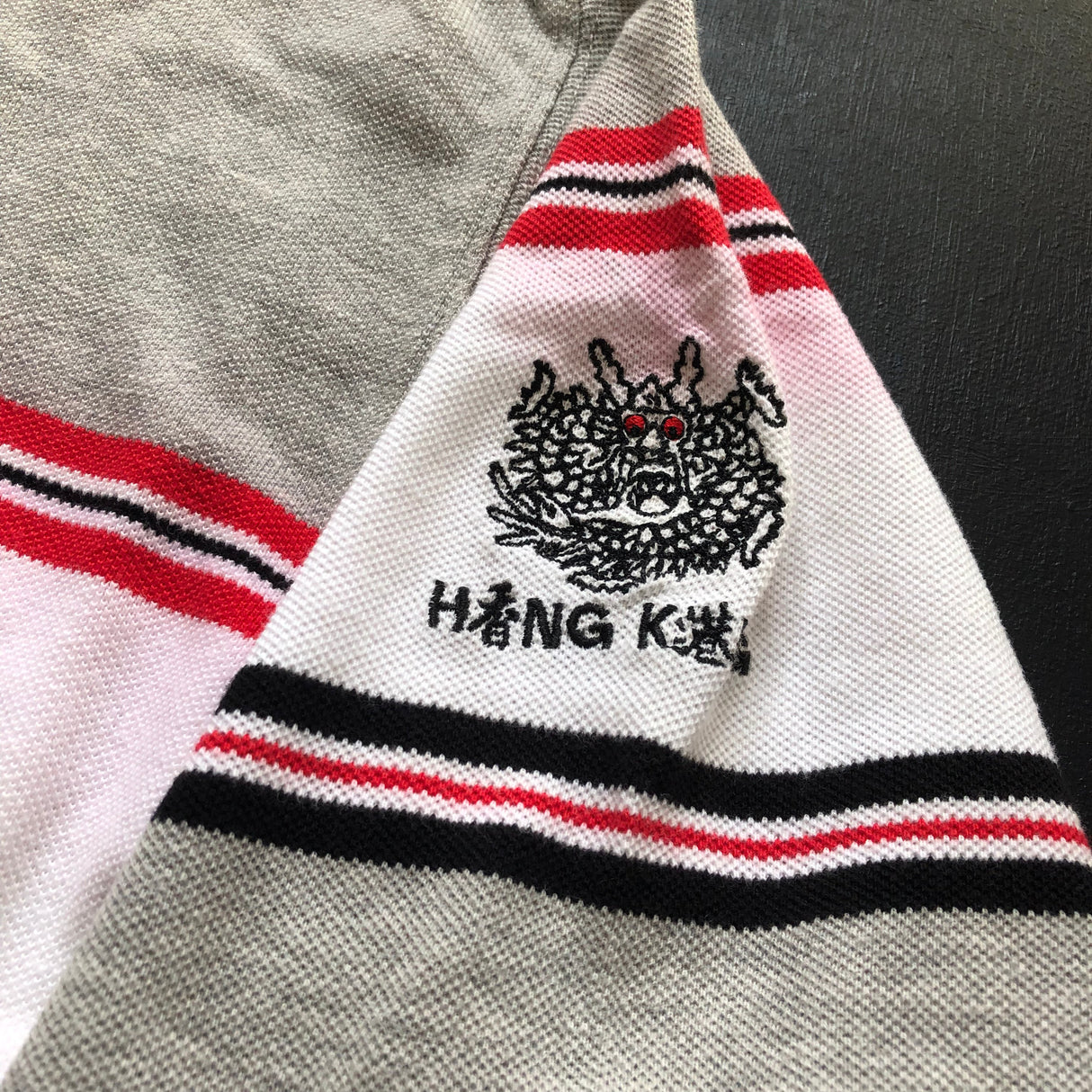 Hong Kong National Rugby Team Sevens Polo 1999 Small/Medium Underdog Rugby - The Tier 2 Rugby Shop