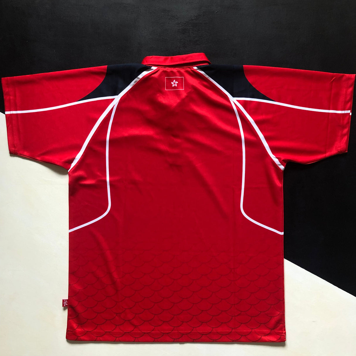 Hong Kong National Rugby Team Supporters Jersey 2016/17 Away Large BNWT Underdog Rugby - The Tier 2 Rugby Shop