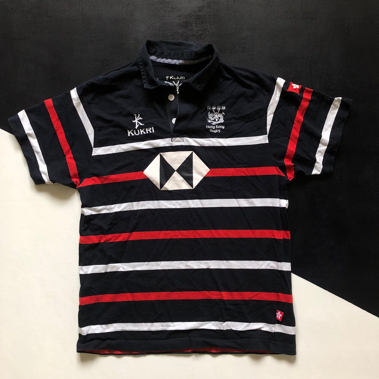 Hong Kong National Rugby Team Supporters Jersey 2021 Large Underdog Rugby - The Tier 2 Rugby Shop