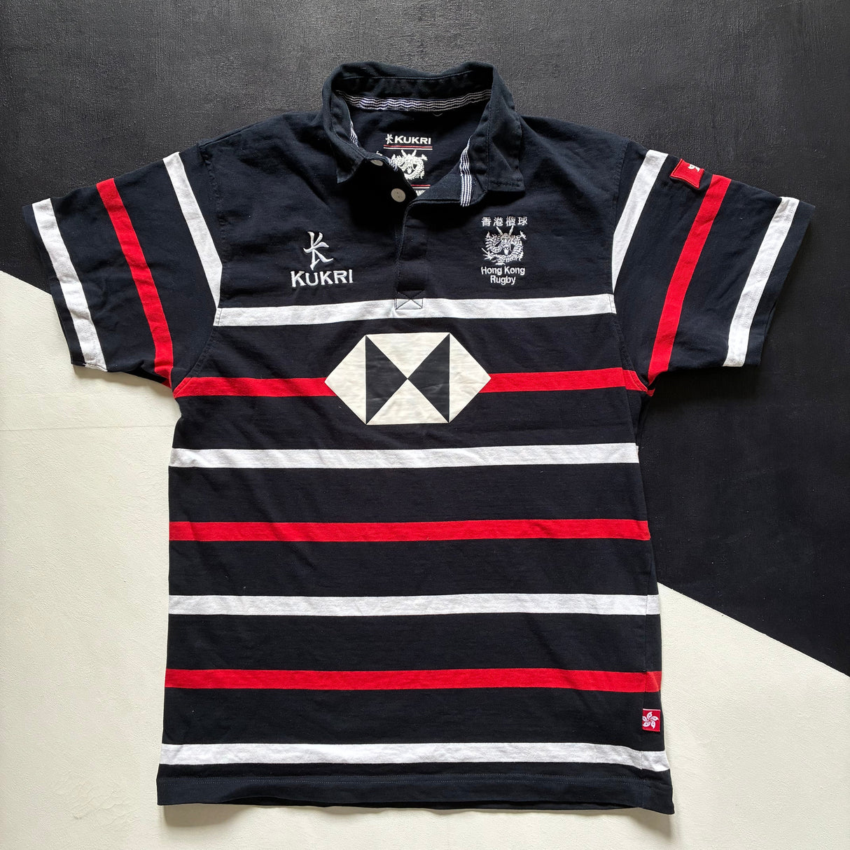 Hong Kong National Rugby Team Supporters Jersey 2021 Medium Underdog Rugby - The Tier 2 Rugby Shop