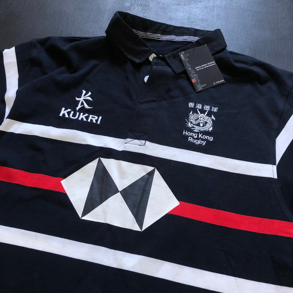 Hong Kong National Rugby Team Supporters Jersey 2021 Medium BNWT Underdog Rugby - The Tier 2 Rugby Shop