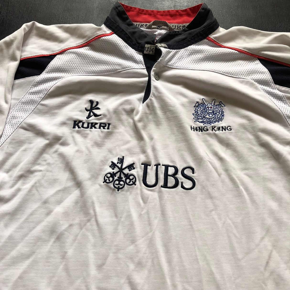 Hong Kong National Rugby Team Training Jersey 2008/10 2XL Underdog Rugby - The Tier 2 Rugby Shop