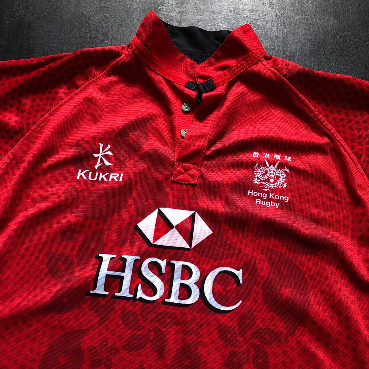 Hong Kong National Rugby Team Training Jersey (Reversible) Large Underdog Rugby - The Tier 2 Rugby Shop