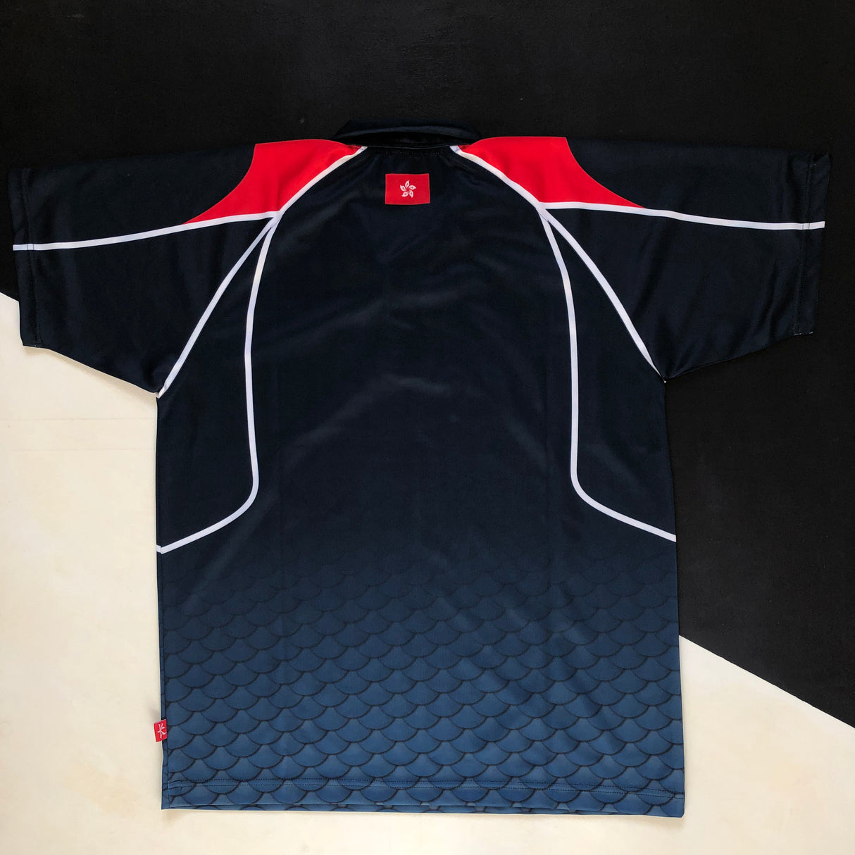Hong Kong National Rugby Team Training Polo BNWT Medium Underdog Rugby - The Tier 2 Rugby Shop