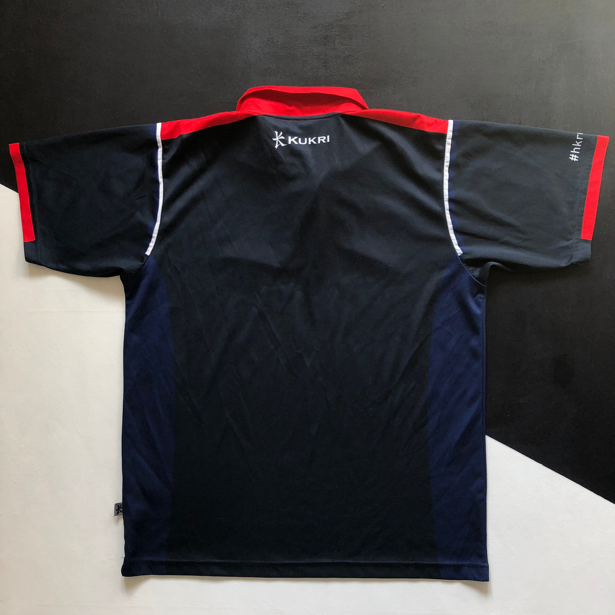 Hong Kong National Rugby Team Training Polo Large Underdog Rugby - The Tier 2 Rugby Shop
