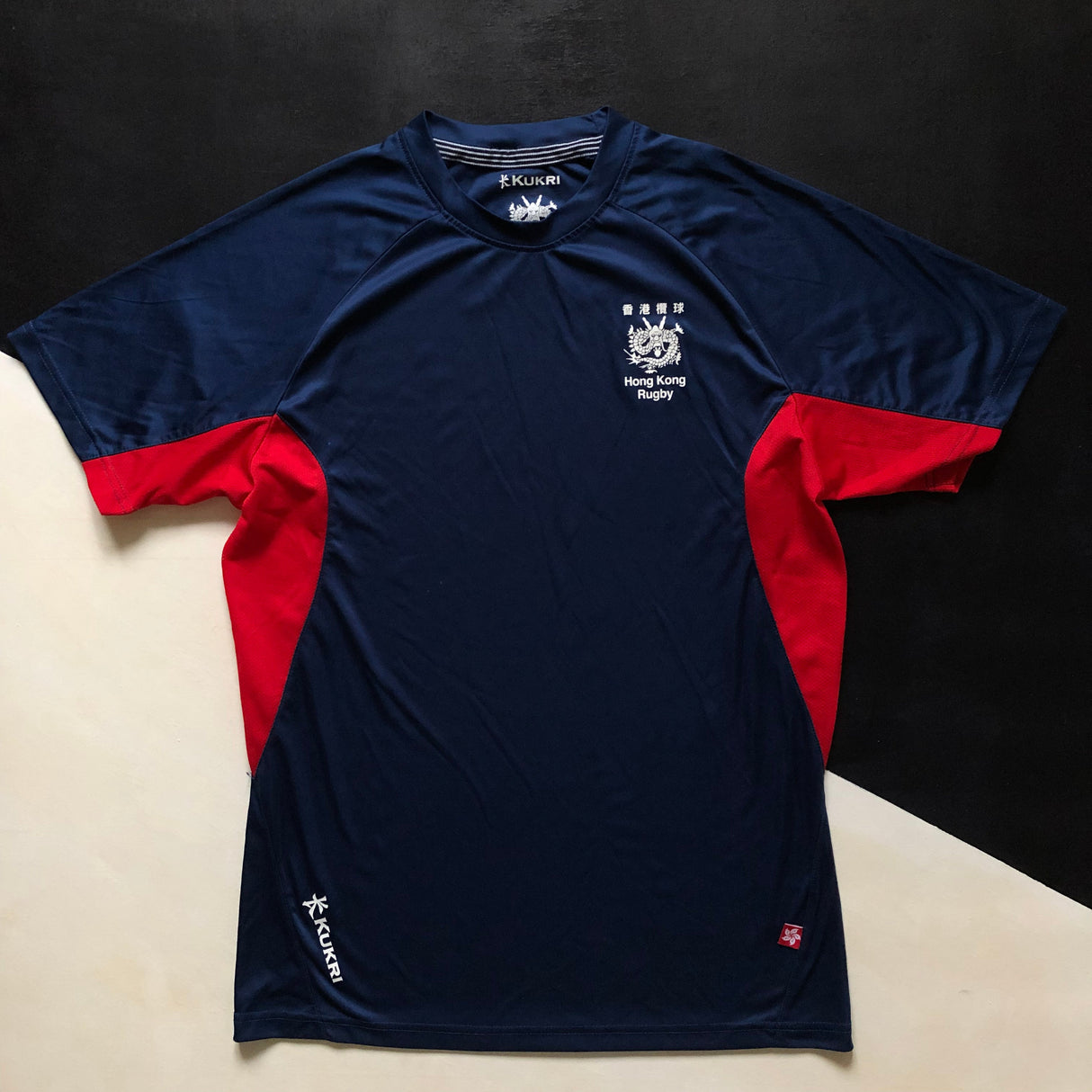 Hong Kong National Rugby Team Training Tee Large Underdog Rugby - The Tier 2 Rugby Shop