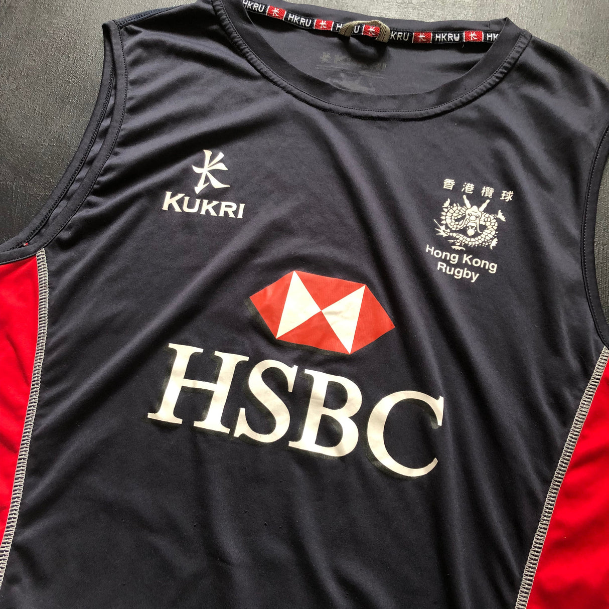 Hong Kong National Rugby Team Training Vest XL Underdog Rugby - The Tier 2 Rugby Shop
