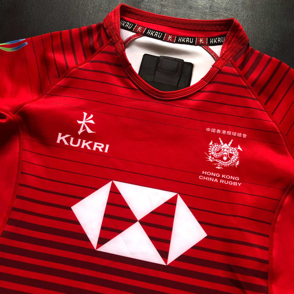 Hong Kong National Rugby Team U20's Jersey 2023 Away Match Worn Large Underdog Rugby - The Tier 2 Rugby Shop