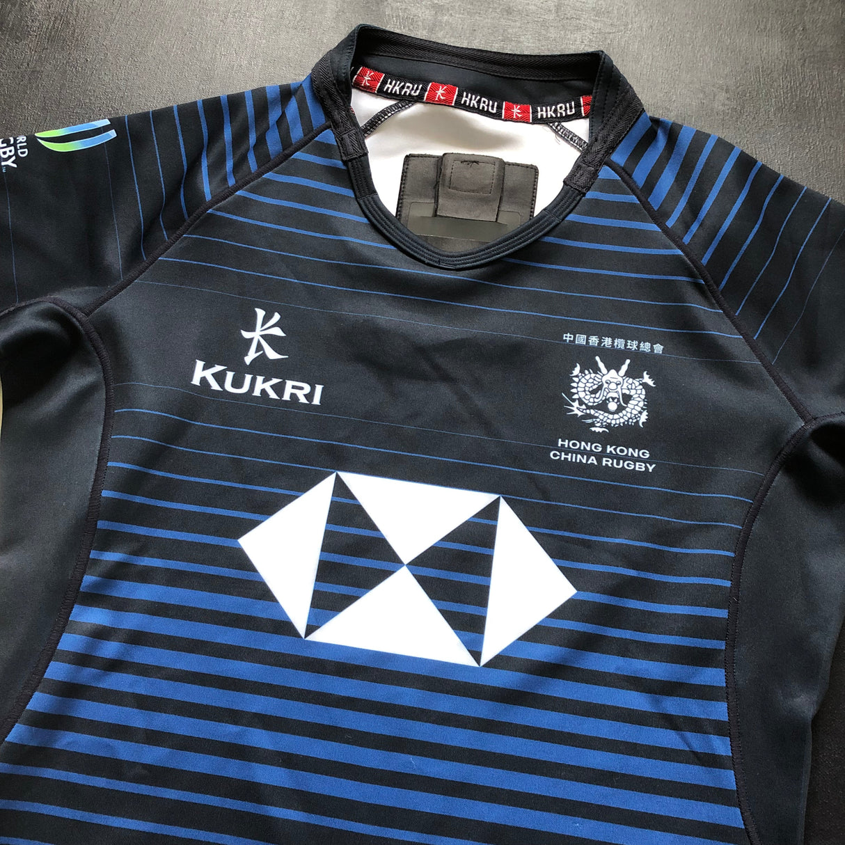 Hong Kong National Rugby Team U20's Jersey 2023 Match Worn Large Underdog Rugby - The Tier 2 Rugby Shop
