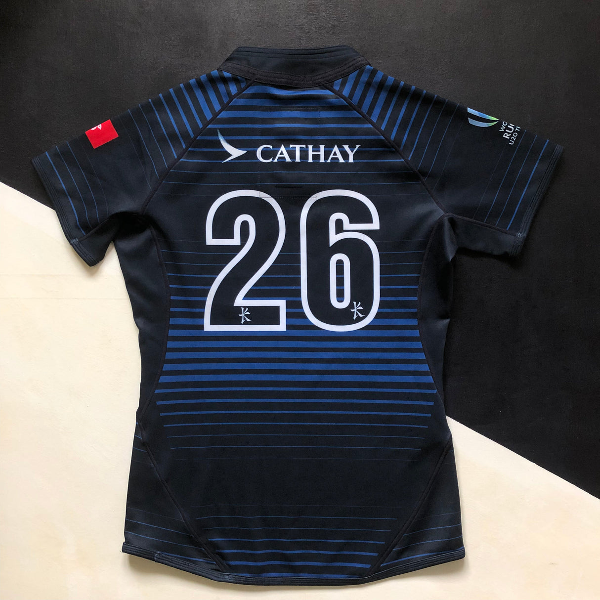 Hong Kong National Rugby Team U20's Jersey 2023 Match Worn Large Underdog Rugby - The Tier 2 Rugby Shop