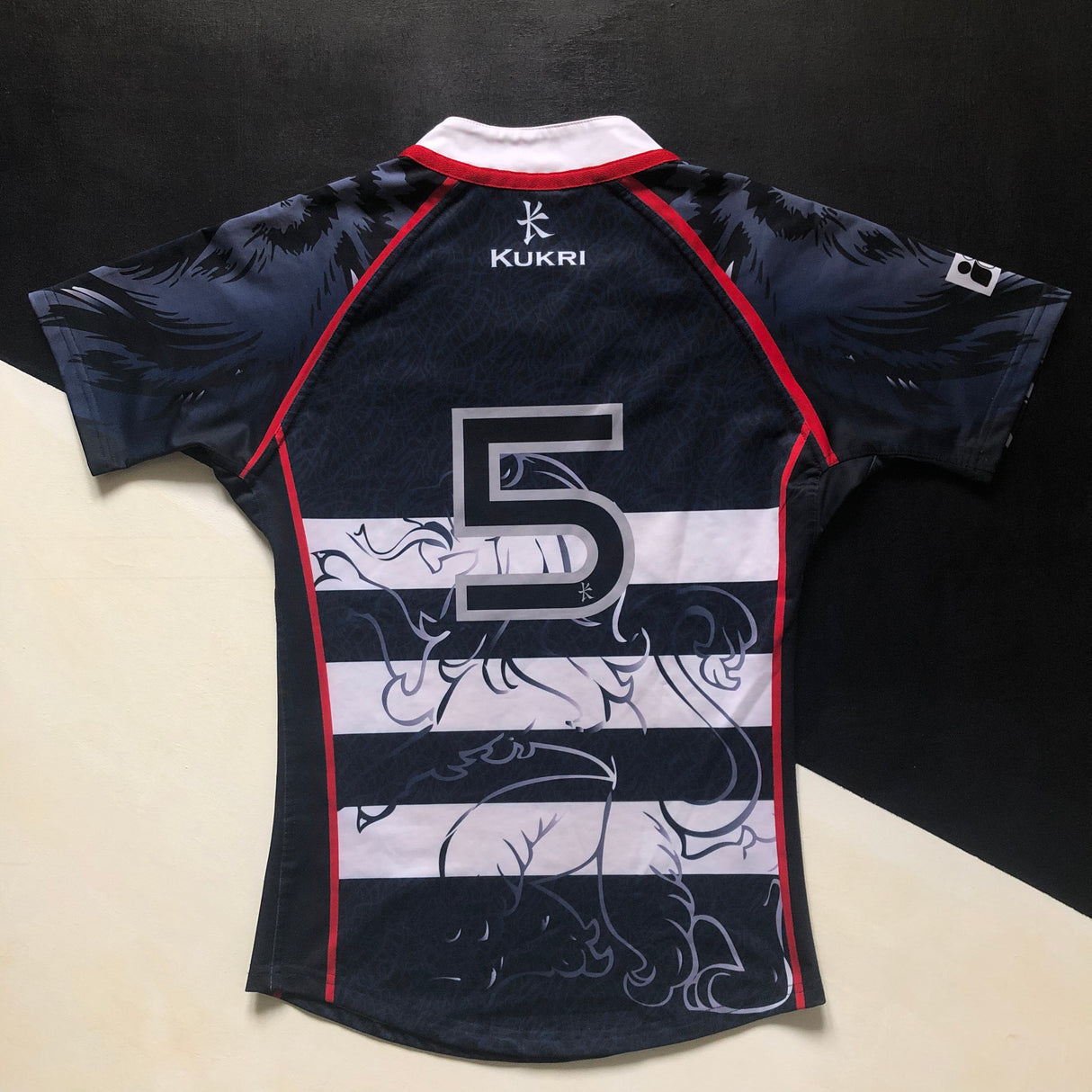 Hong Kong Overseas Barbarians U18 Jersey 2013 Match Worn Medium Underdog Rugby - The Tier 2 Rugby Shop