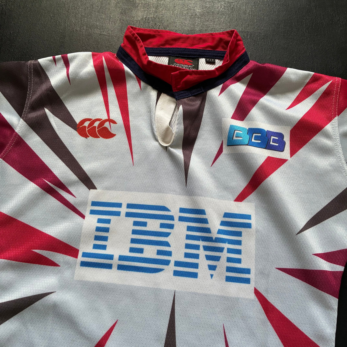 IBM Big Blue Rugby Team Jersey 2007 (Japan Top League) Player Issue XL Underdog Rugby - The Tier 2 Rugby Shop