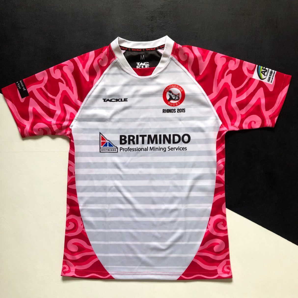 Indonesia National Rugby Team Jersey 2015 Medium Underdog Rugby - The Tier 2 Rugby Shop