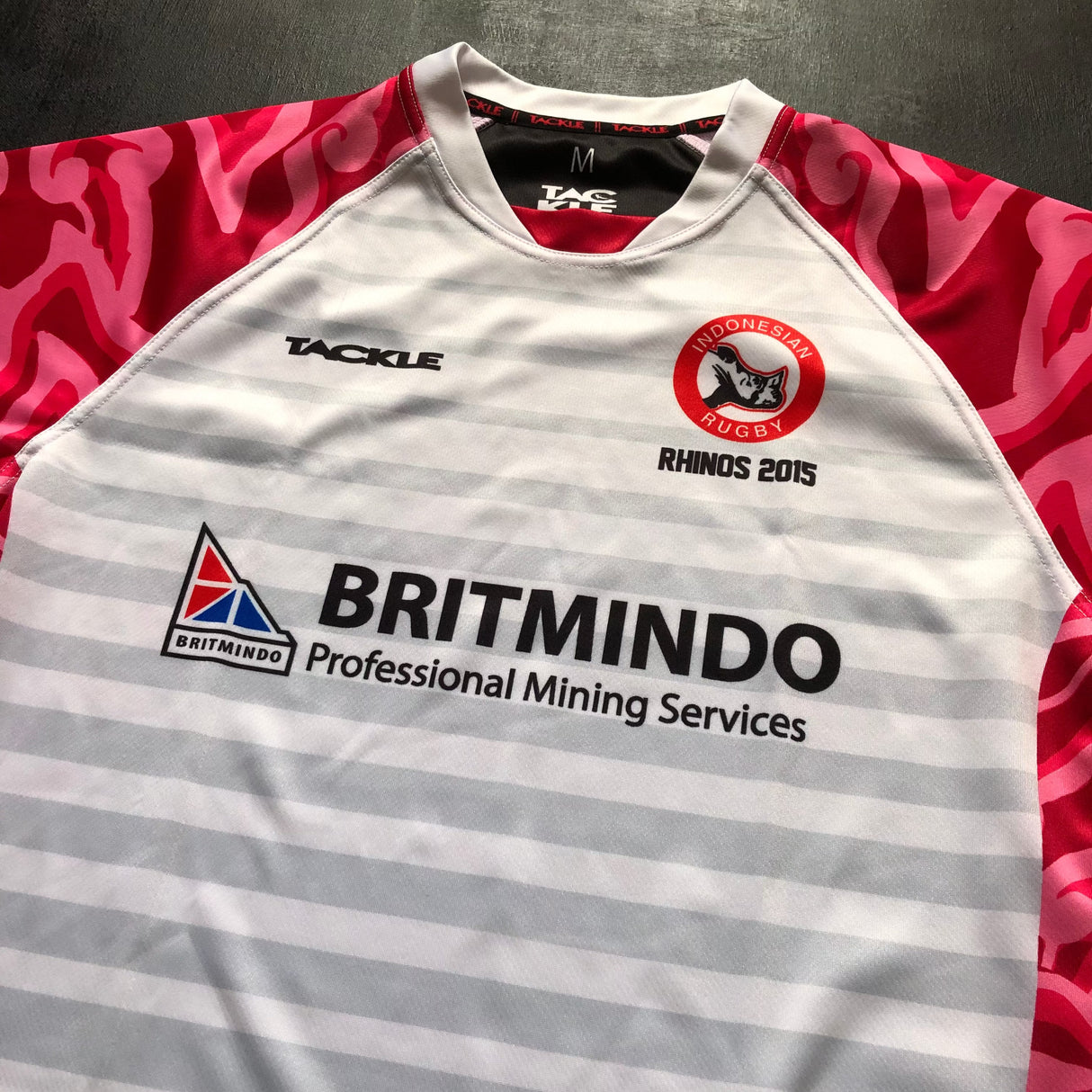 Indonesia National Rugby Team Jersey 2015 Medium Underdog Rugby - The Tier 2 Rugby Shop