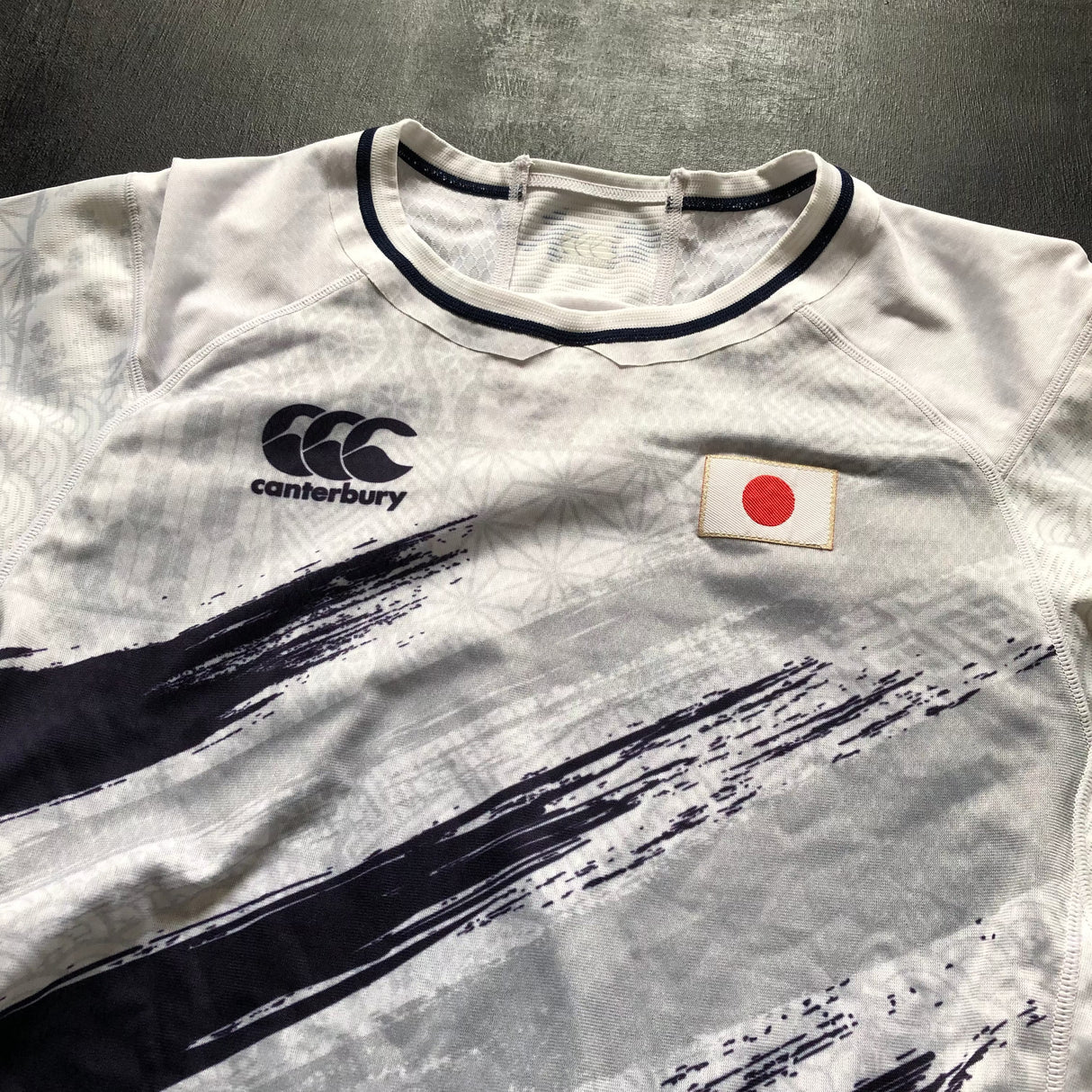 Japan National Rugby Sevens Team Jersey 2024 Paris Olympics Player Issue XL Underdog Rugby - The Tier 2 Rugby Shop