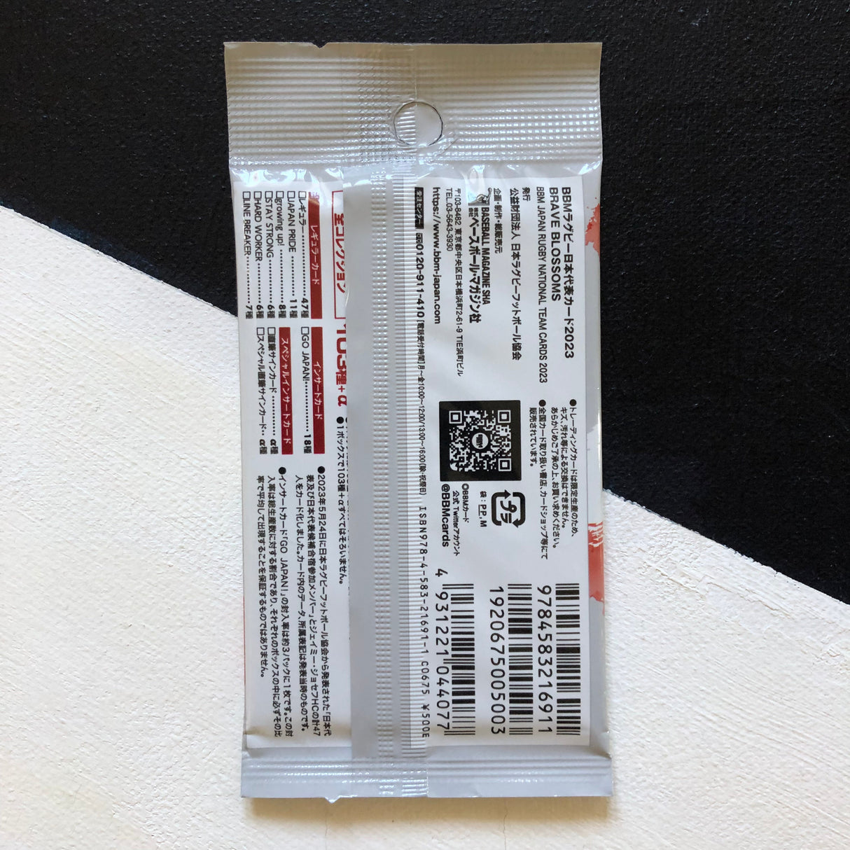 Japan National Rugby Team BBM Trading Cards 2023 Pack (7 Cards) Underdog Rugby - The Tier 2 Rugby Shop