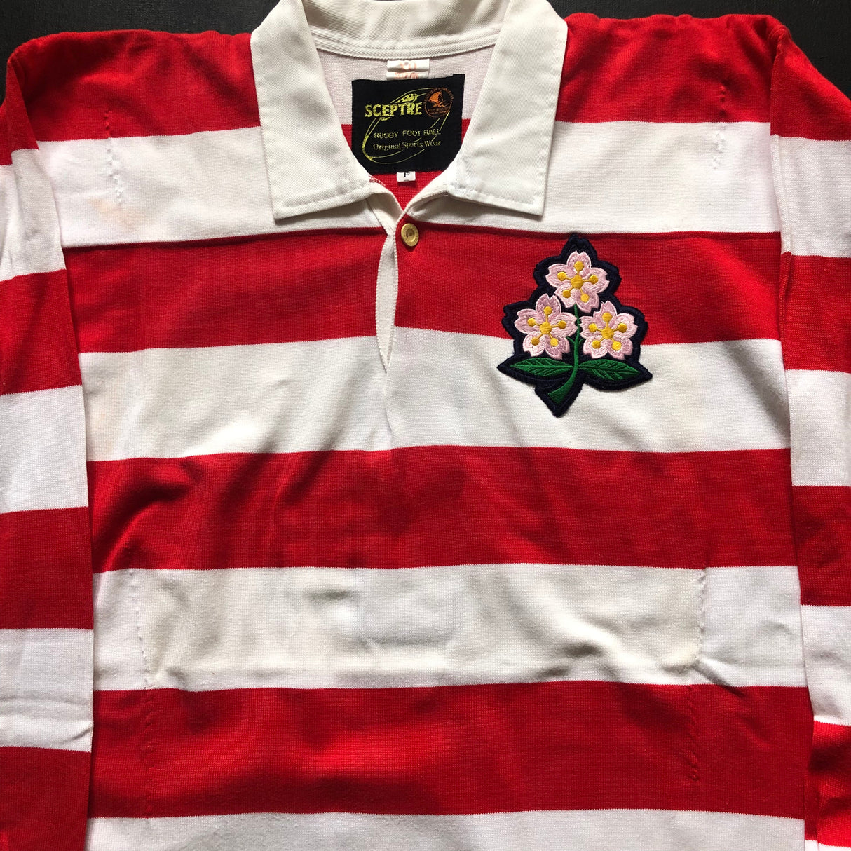 Japan National Rugby Team Jersey 1995/96 Match Worn XO Underdog Rugby - The Tier 2 Rugby Shop