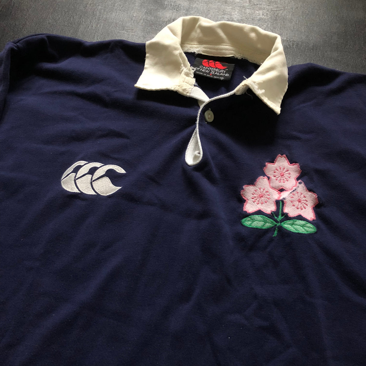 Japan National Rugby Team Jersey 1999 Away Small Underdog Rugby - The Tier 2 Rugby Shop