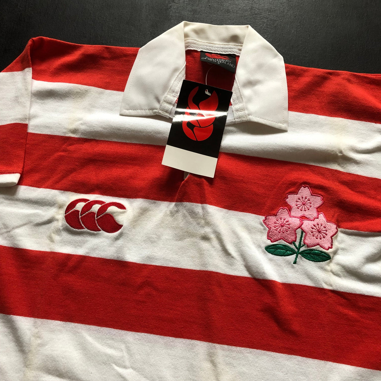 Japan National Rugby Team Jersey 1999 Small with Tags Underdog Rugby - The Tier 2 Rugby Shop