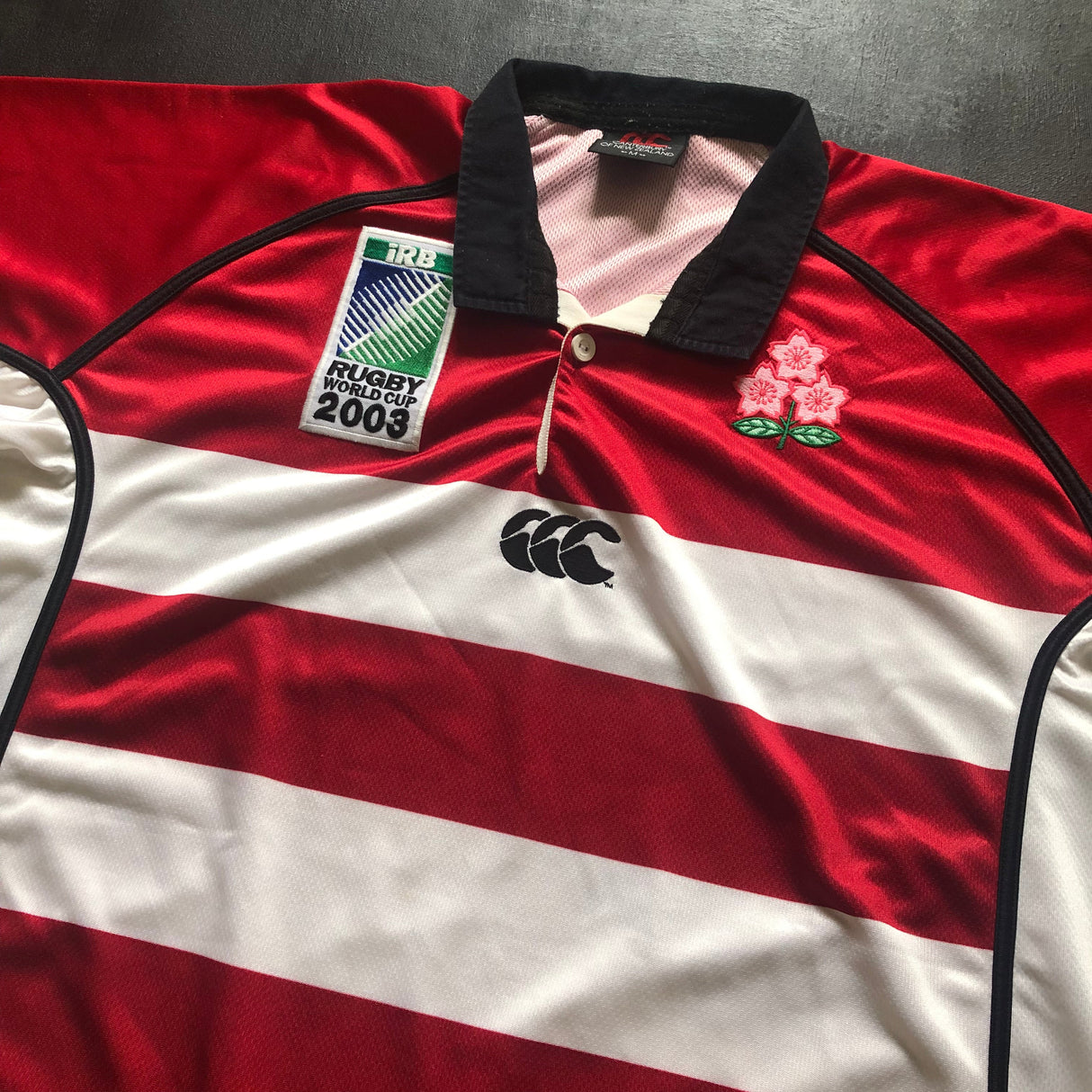 Japan National Rugby Team Jersey 2003 Rugby World Cup Medium Underdog Rugby - The Tier 2 Rugby Shop