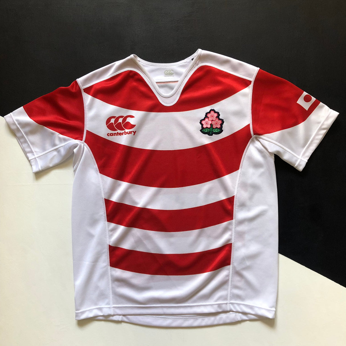 Japan National Rugby Team Jersey 2015 Large Underdog Rugby - The Tier 2 Rugby Shop