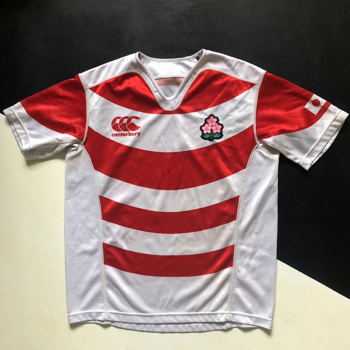 Japan National Rugby Team Jersey 2015 XL Underdog Rugby - The Tier 2 Rugby Shop