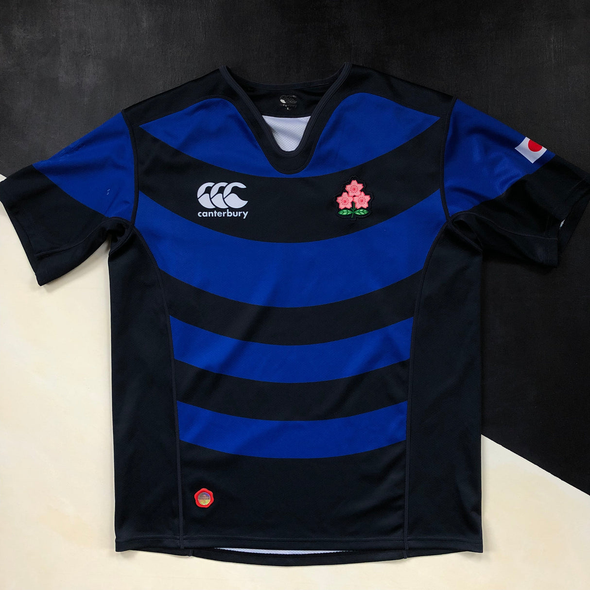 Japan National Rugby Team Jersey 2017 Away XL Underdog Rugby - The Tier 2 Rugby Shop