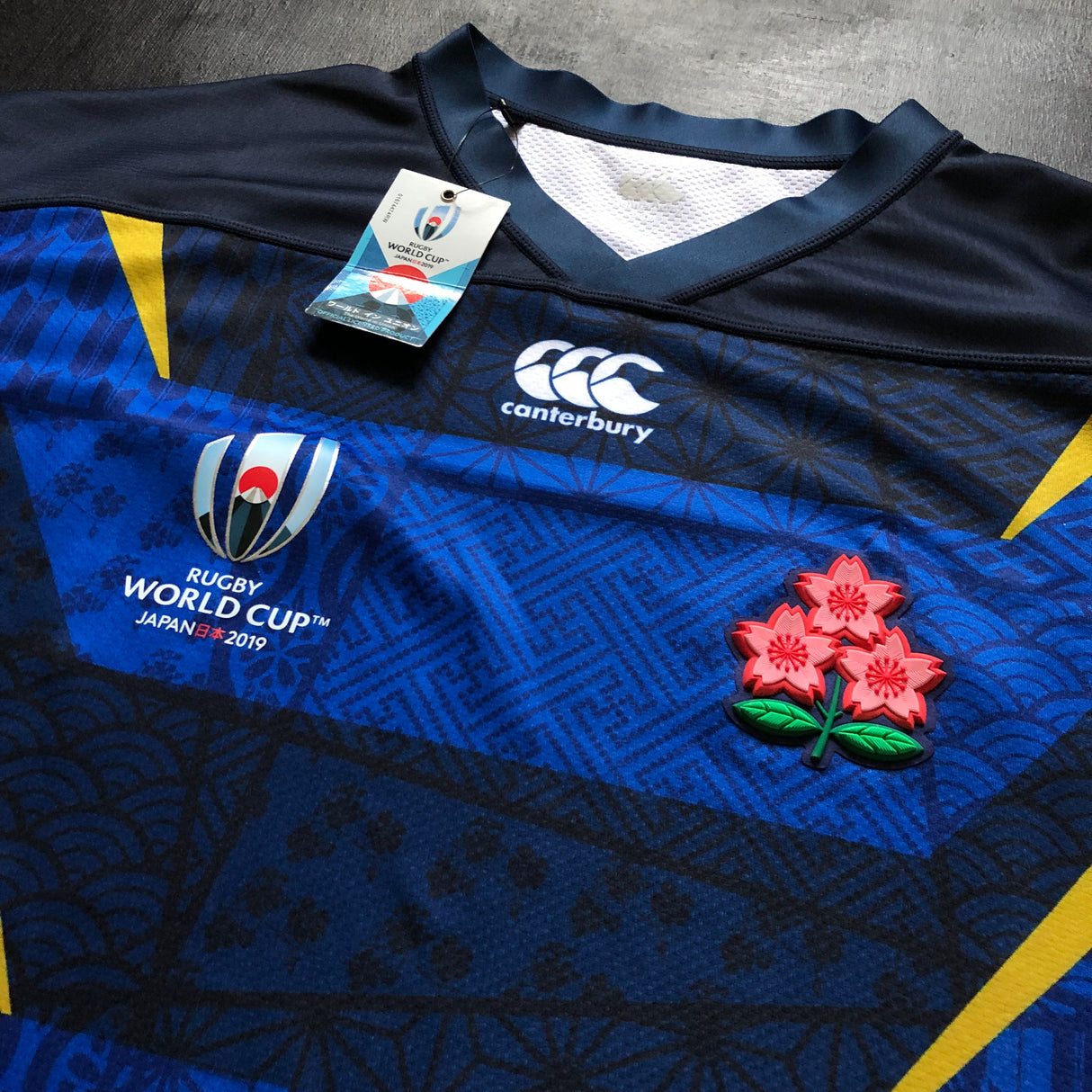 Japan National Rugby Team Jersey 2019 Rugby World Cup Away 3L BNWT Underdog Rugby - The Tier 2 Rugby Shop