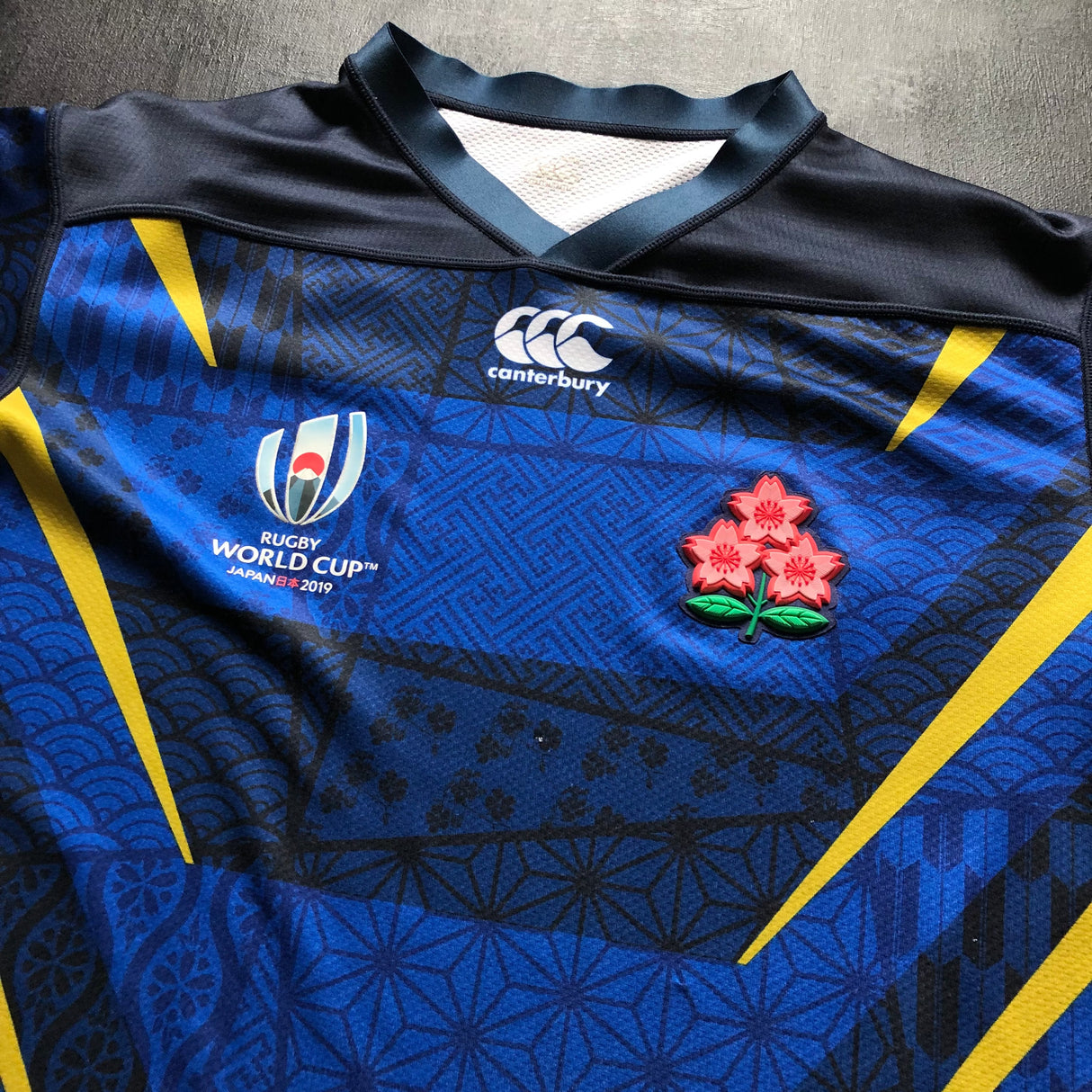 Japan National Rugby Team Jersey 2019 Rugby World Cup Away Large Underdog Rugby - The Tier 2 Rugby Shop