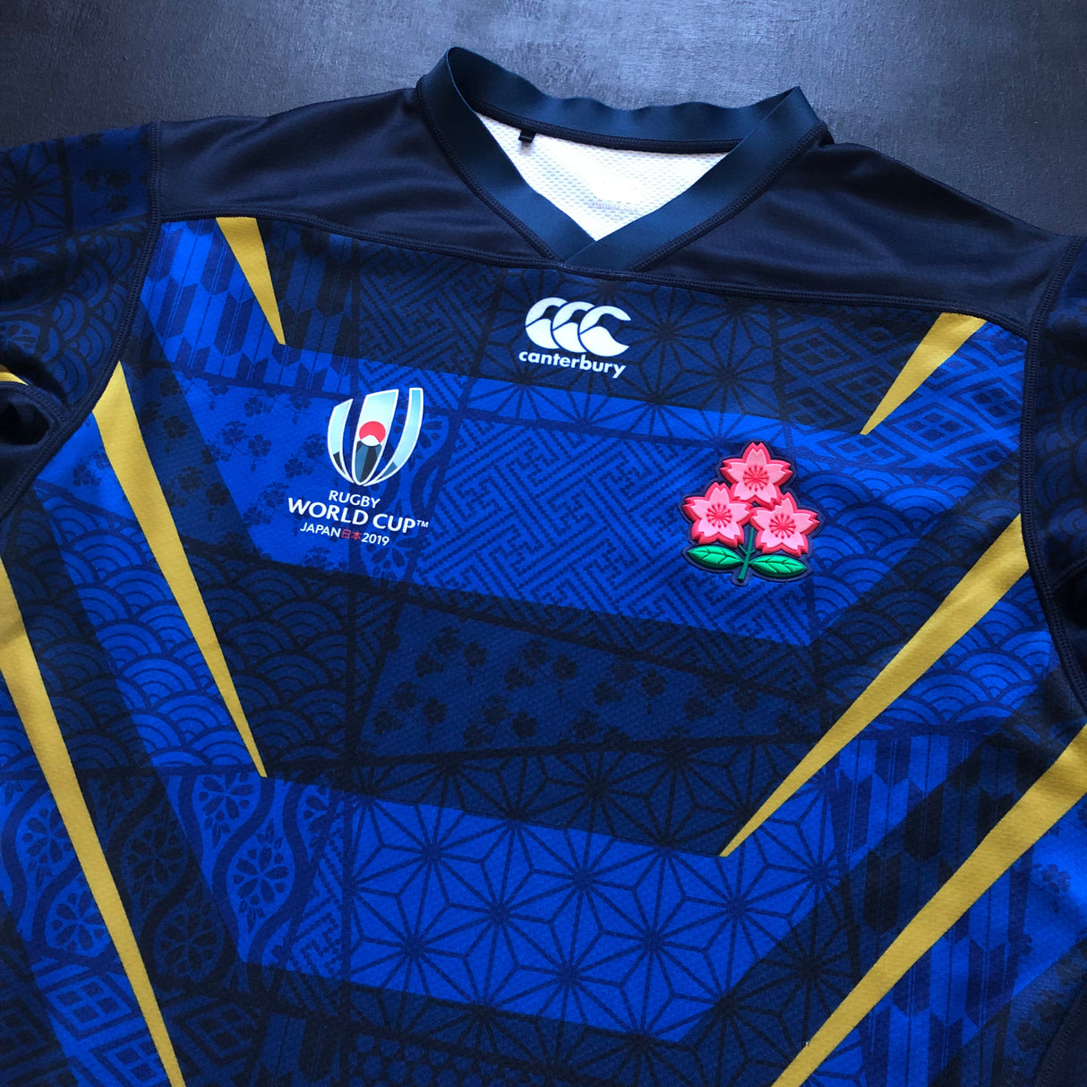 Japan National Rugby Team Jersey 2019 Rugby World Cup Away Large Underdog Rugby - The Tier 2 Rugby Shop