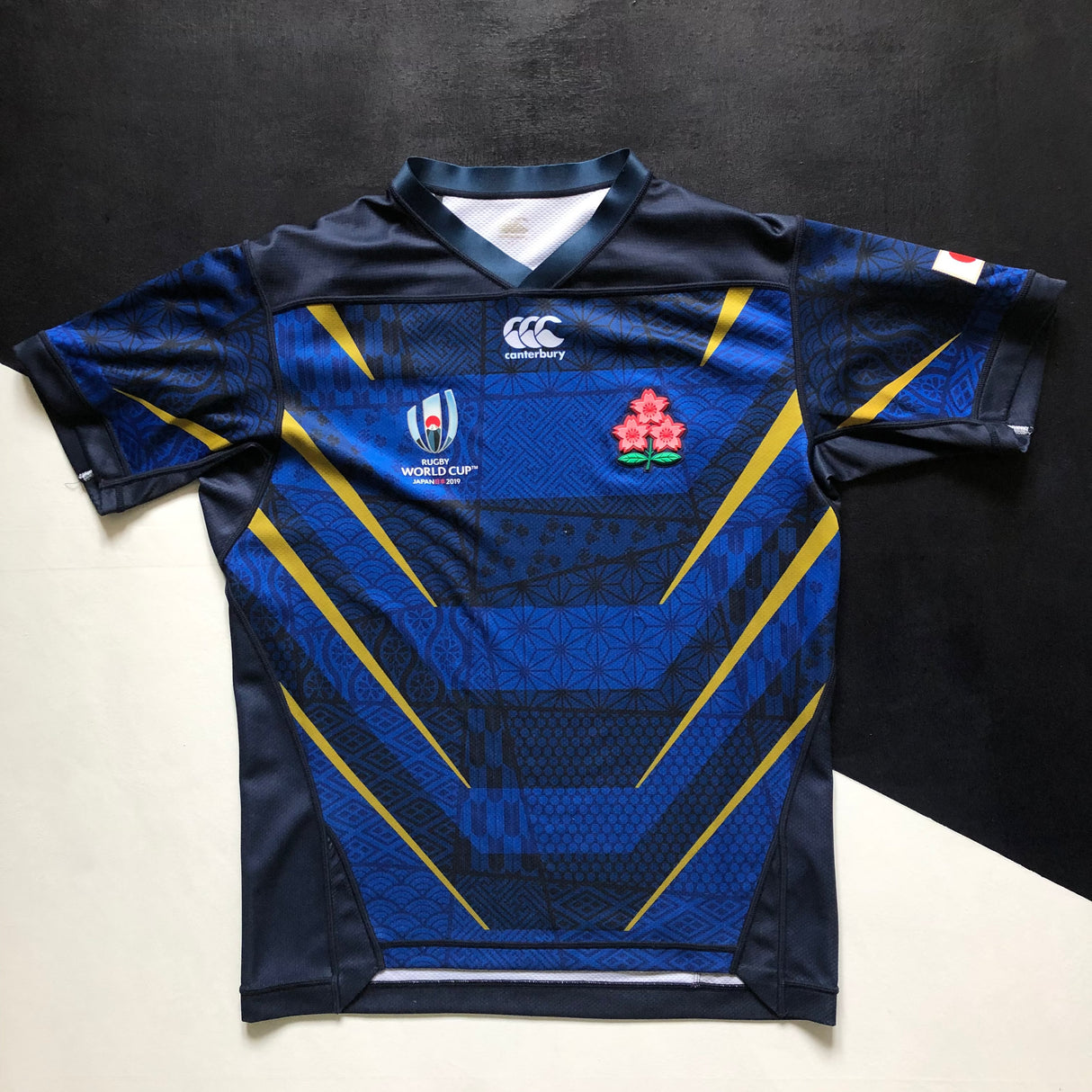 Japan National Rugby Team Jersey 2019 Rugby World Cup Away Large Underdog Rugby - The Tier 2 Rugby Shop