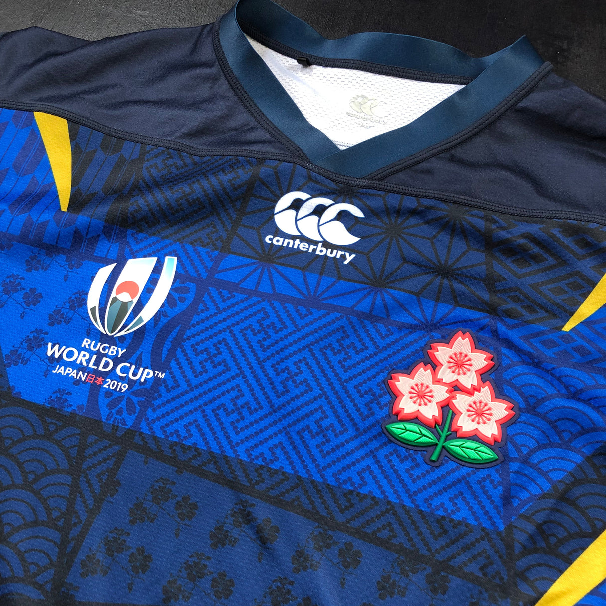 Japan National Rugby Team Jersey 2019 Rugby World Cup Away XL Underdog Rugby - The Tier 2 Rugby Shop