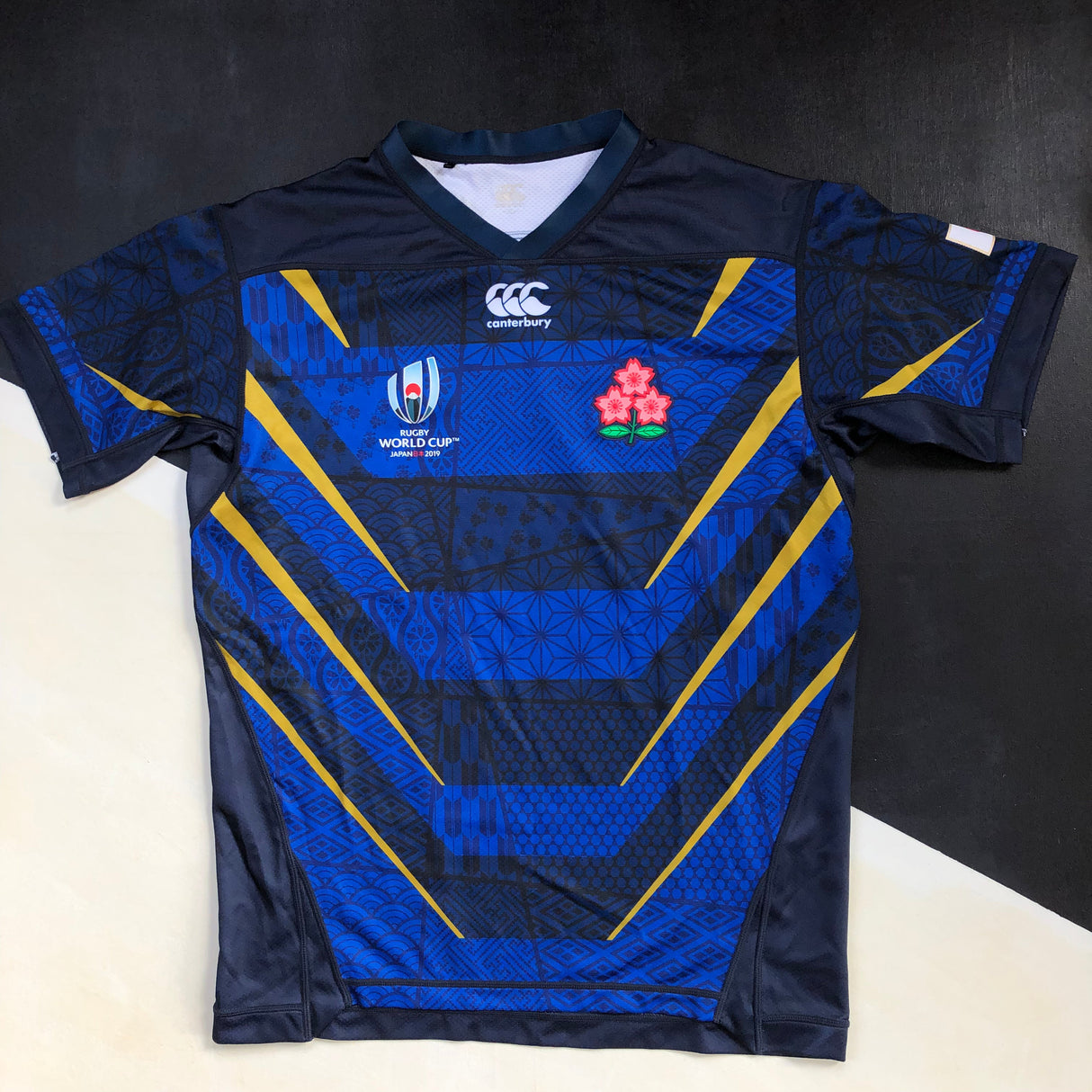 Japan National Rugby Team Jersey 2019 Rugby World Cup Away XL Underdog Rugby - The Tier 2 Rugby Shop