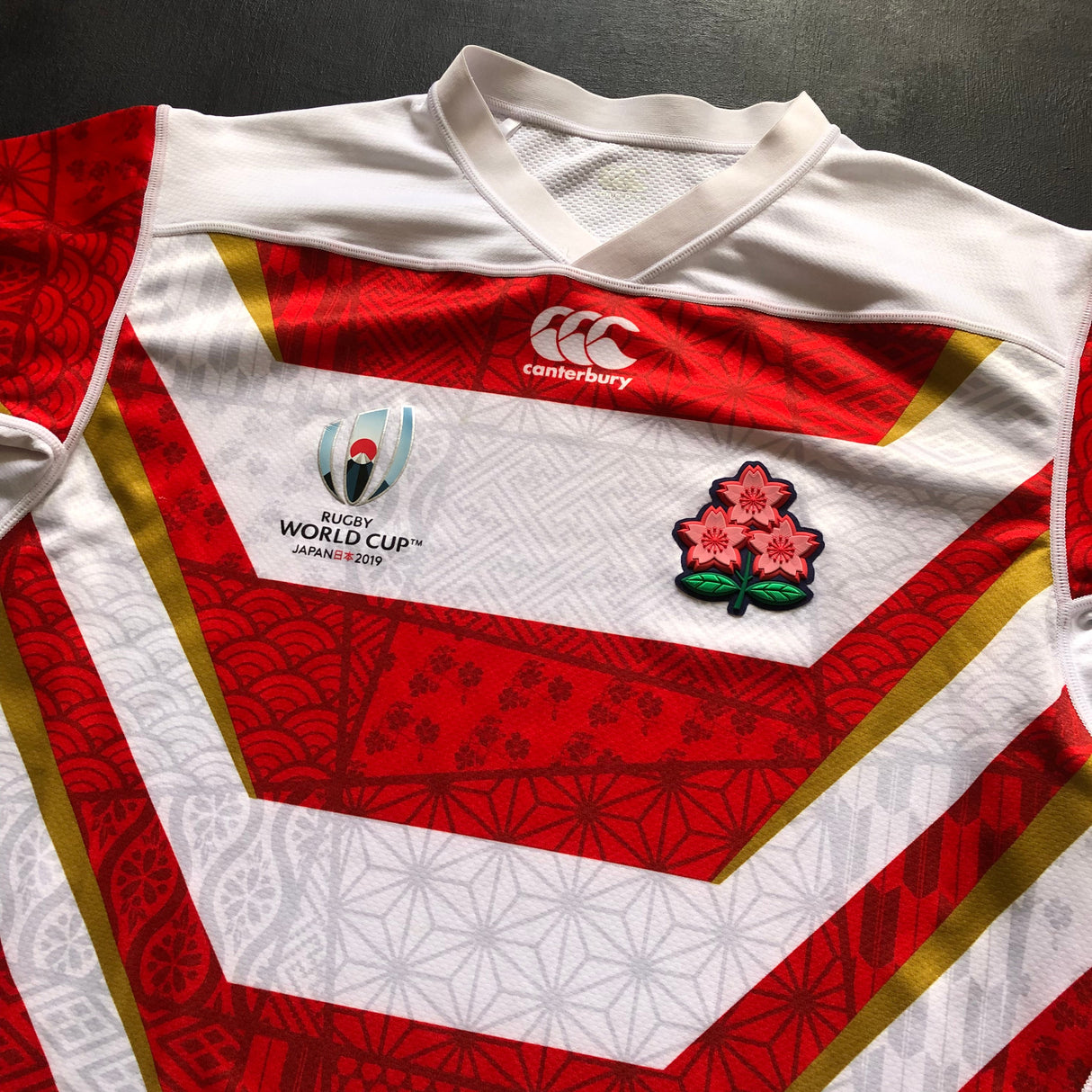 Japan National Rugby Team Jersey 2019 Rugby World Cup Large Underdog Rugby - The Tier 2 Rugby Shop