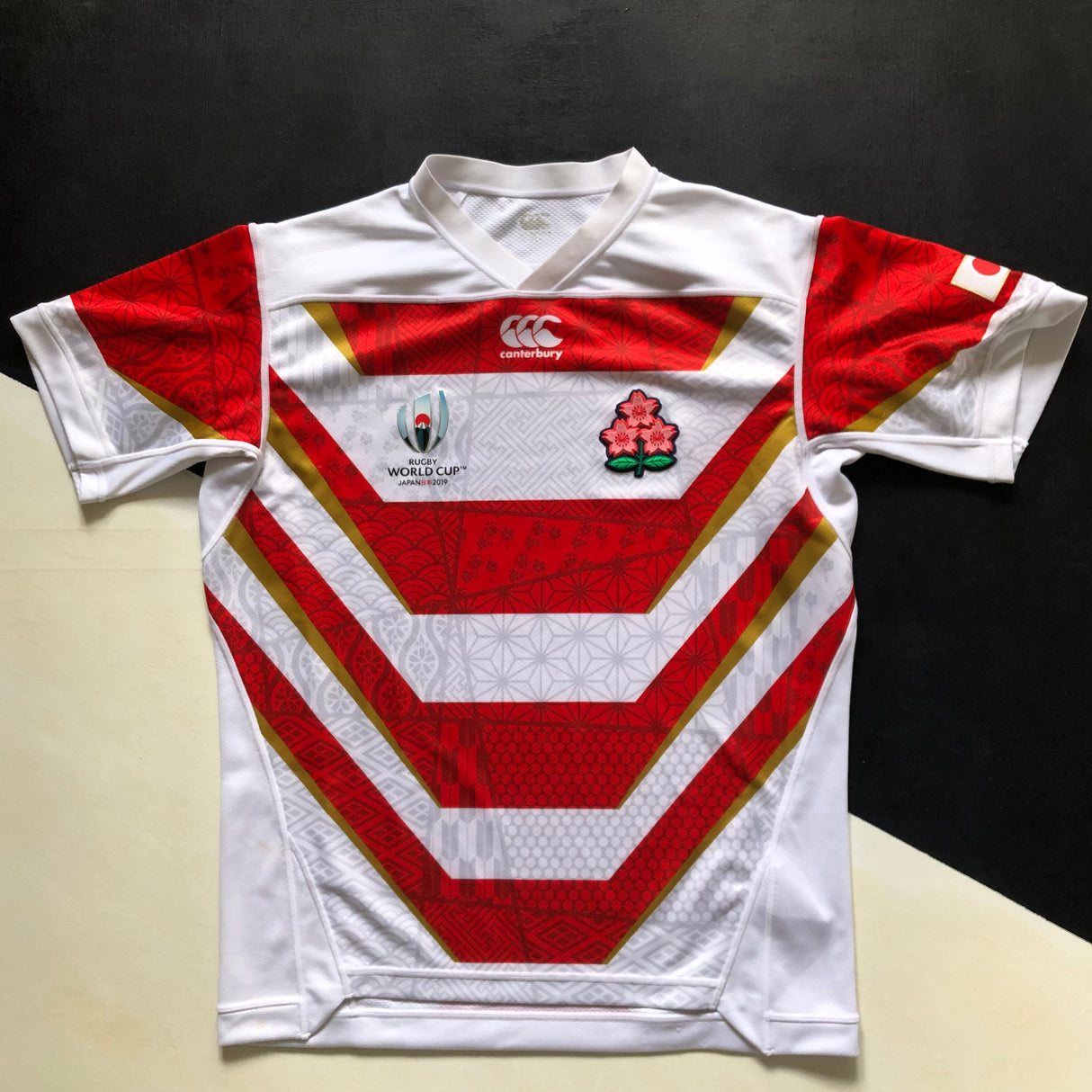 Japan National Rugby Team Jersey 2019 Rugby World Cup Large Underdog Rugby - The Tier 2 Rugby Shop