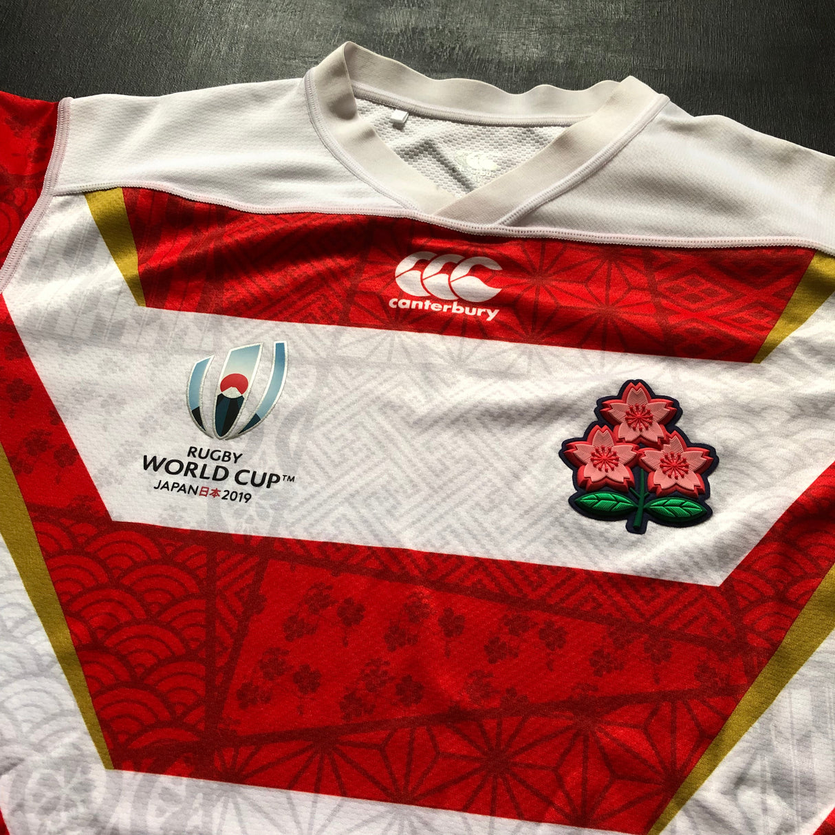 Japan National Rugby Team Jersey 2019 Rugby World Cup Medium Underdog Rugby - The Tier 2 Rugby Shop