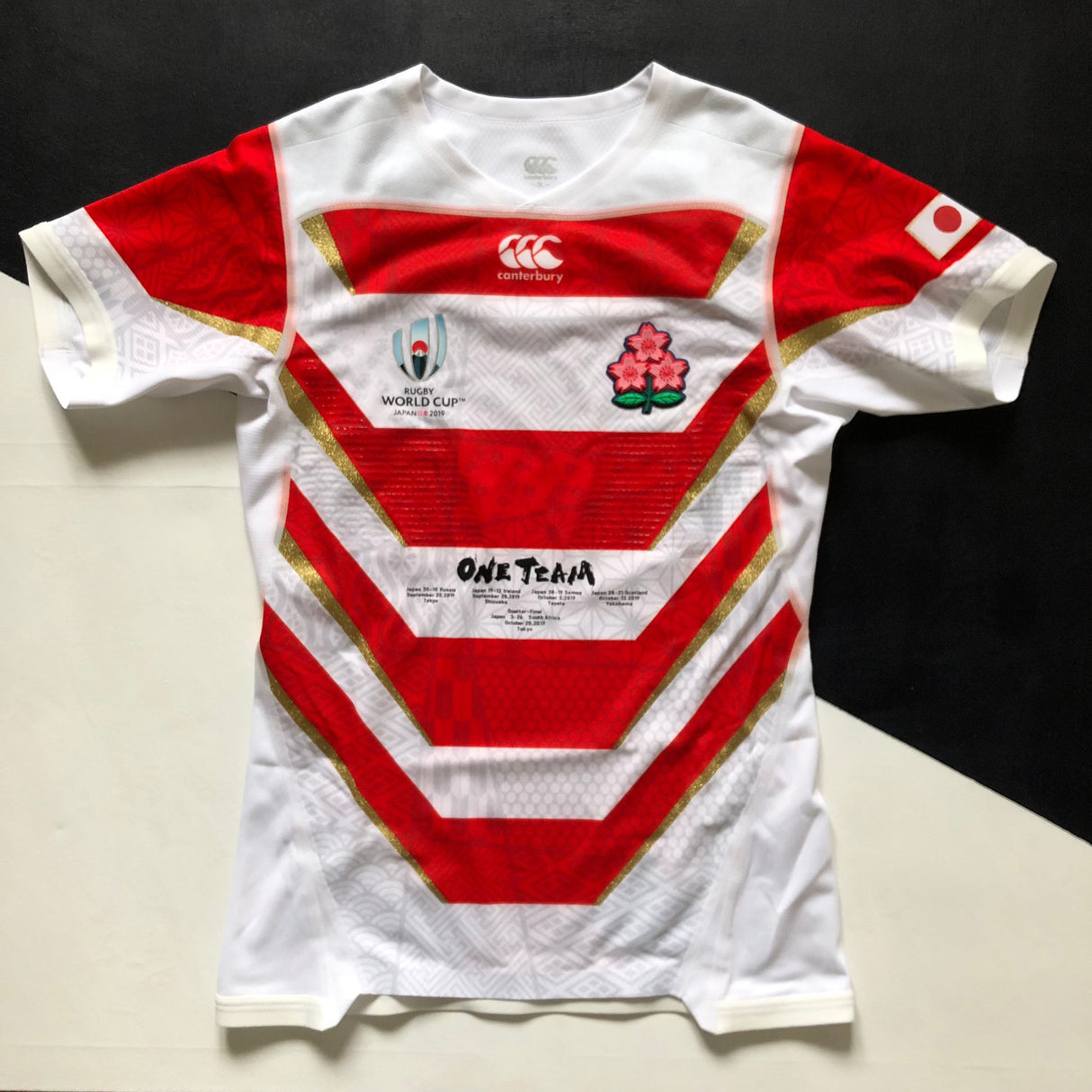 Japan National Rugby Team Jersey 2019 Rugby World Cup Player Issue Commemerative Ltd Edition 3L Underdog Rugby - The Tier 2 Rugby Shop
