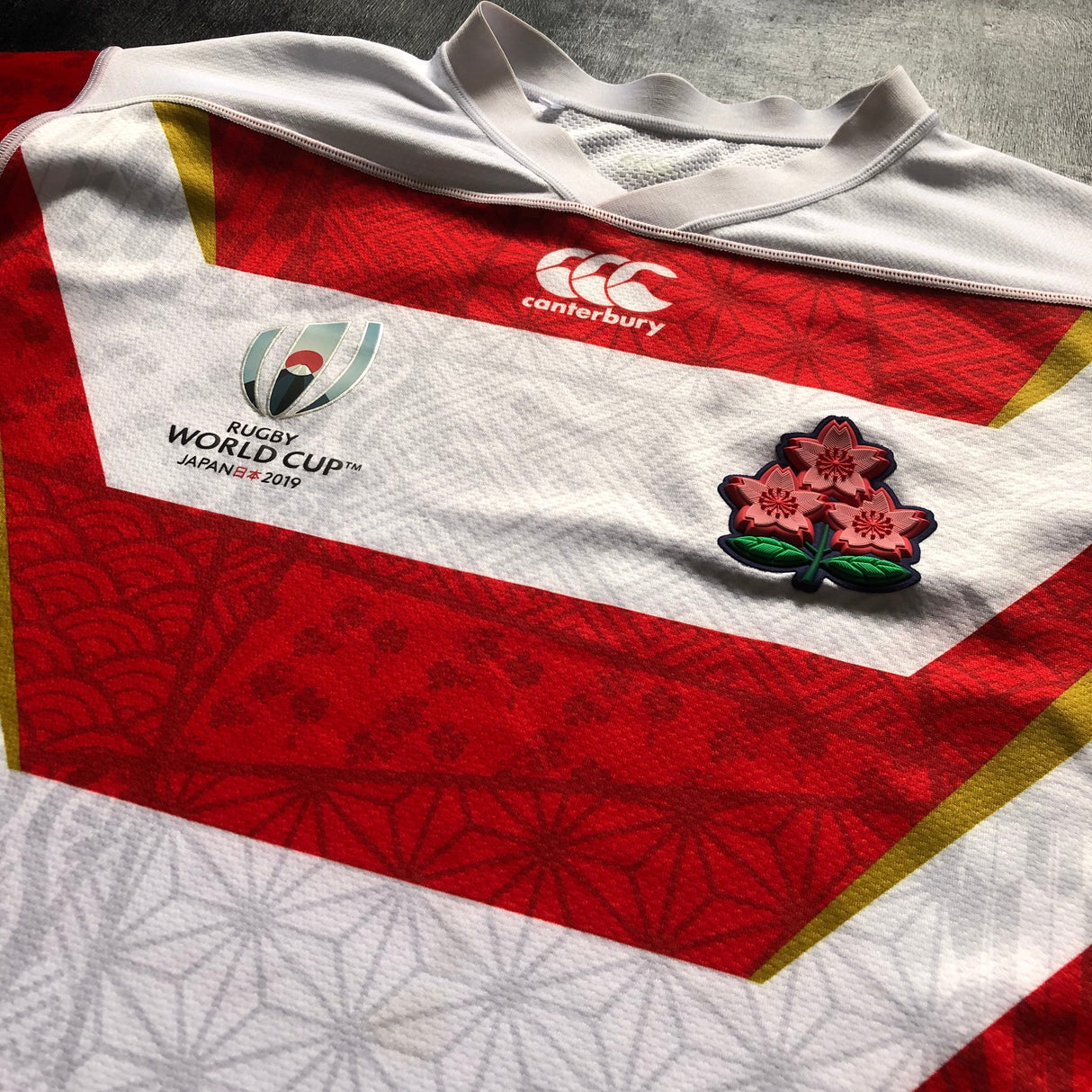 Japan National Rugby Team Jersey 2019 Rugby World Cup XL Underdog Rugby - The Tier 2 Rugby Shop